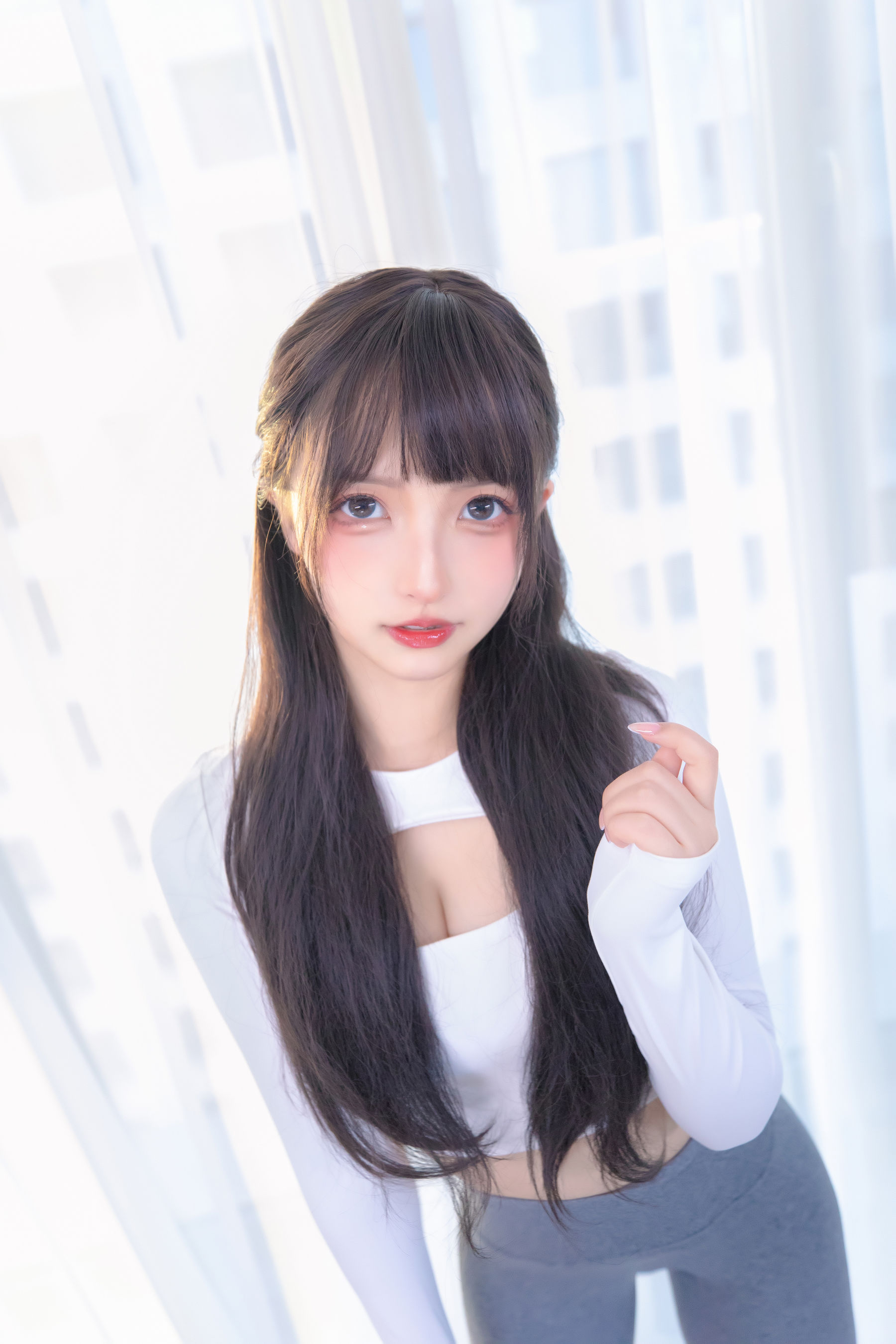 萝莉神楽板真冬 瑜伽少女 [75P]-66COS