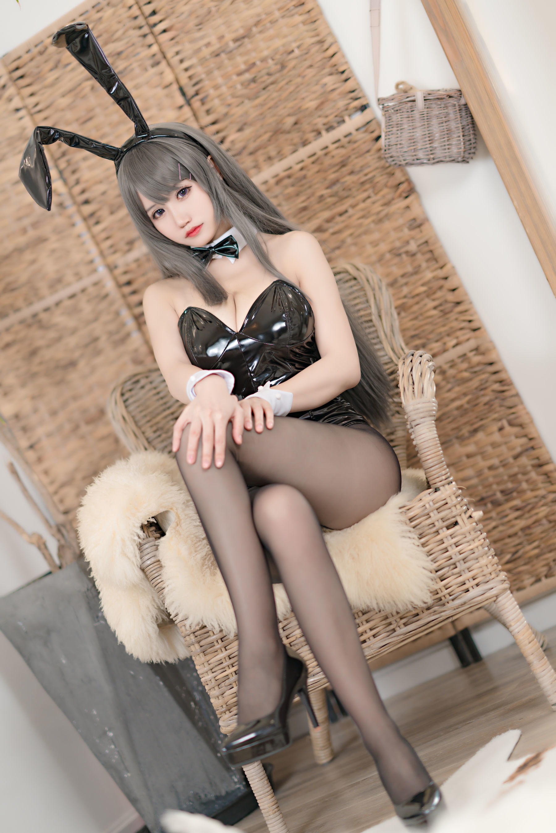 动漫博主小仓千代w 麻衣兔女郎 [24P]-66COS
