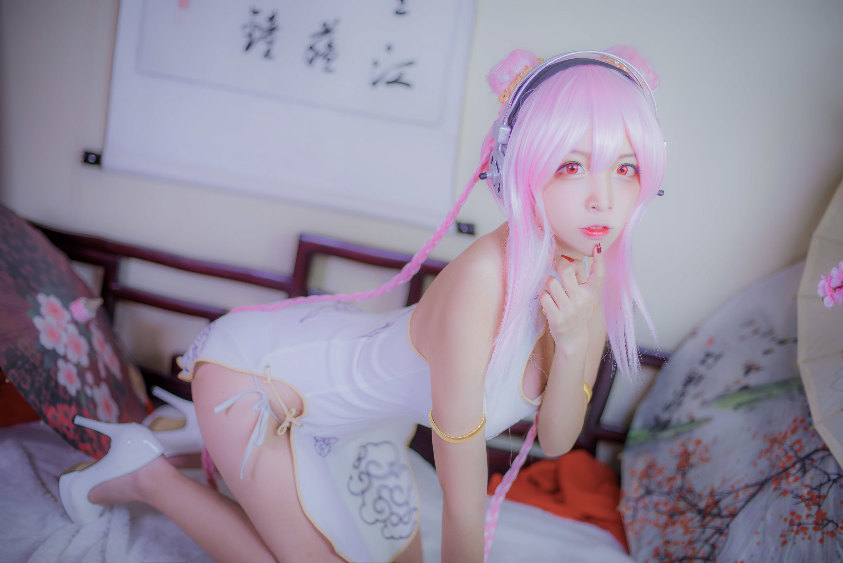 [Cosplay写真] 人气Coser二佐Nisa – 索尼子旗袍 [14P]-66COS