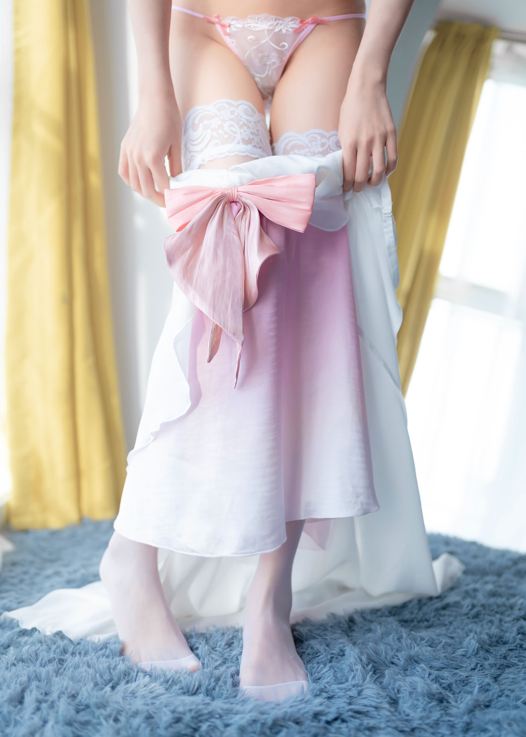 萌系小姐姐木绵绵OwO 加藤惠 内衣 [29P]-66COS