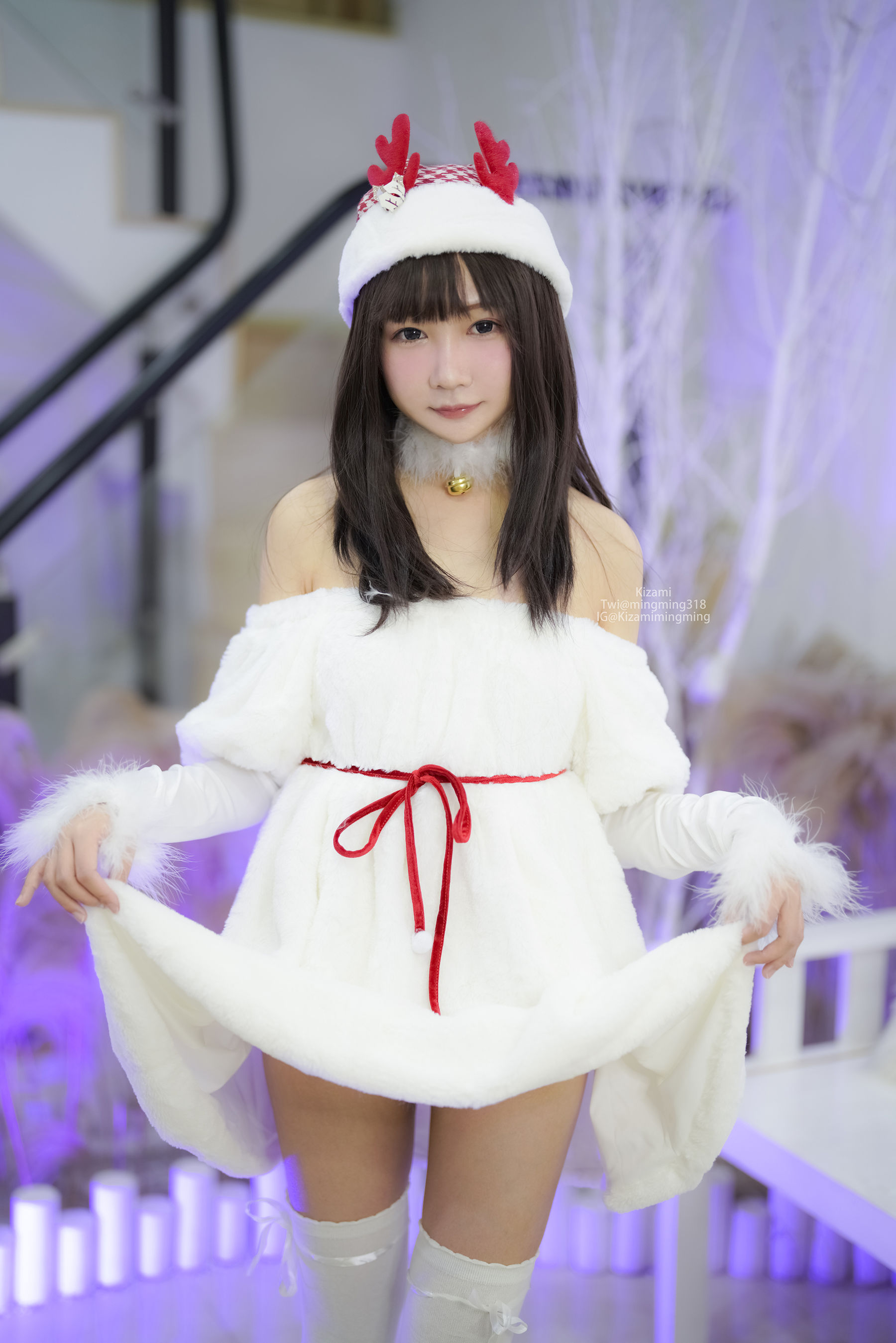 [銘銘Kizami] fantia 2021-12-24 Christmas Eve [46P]-66COS