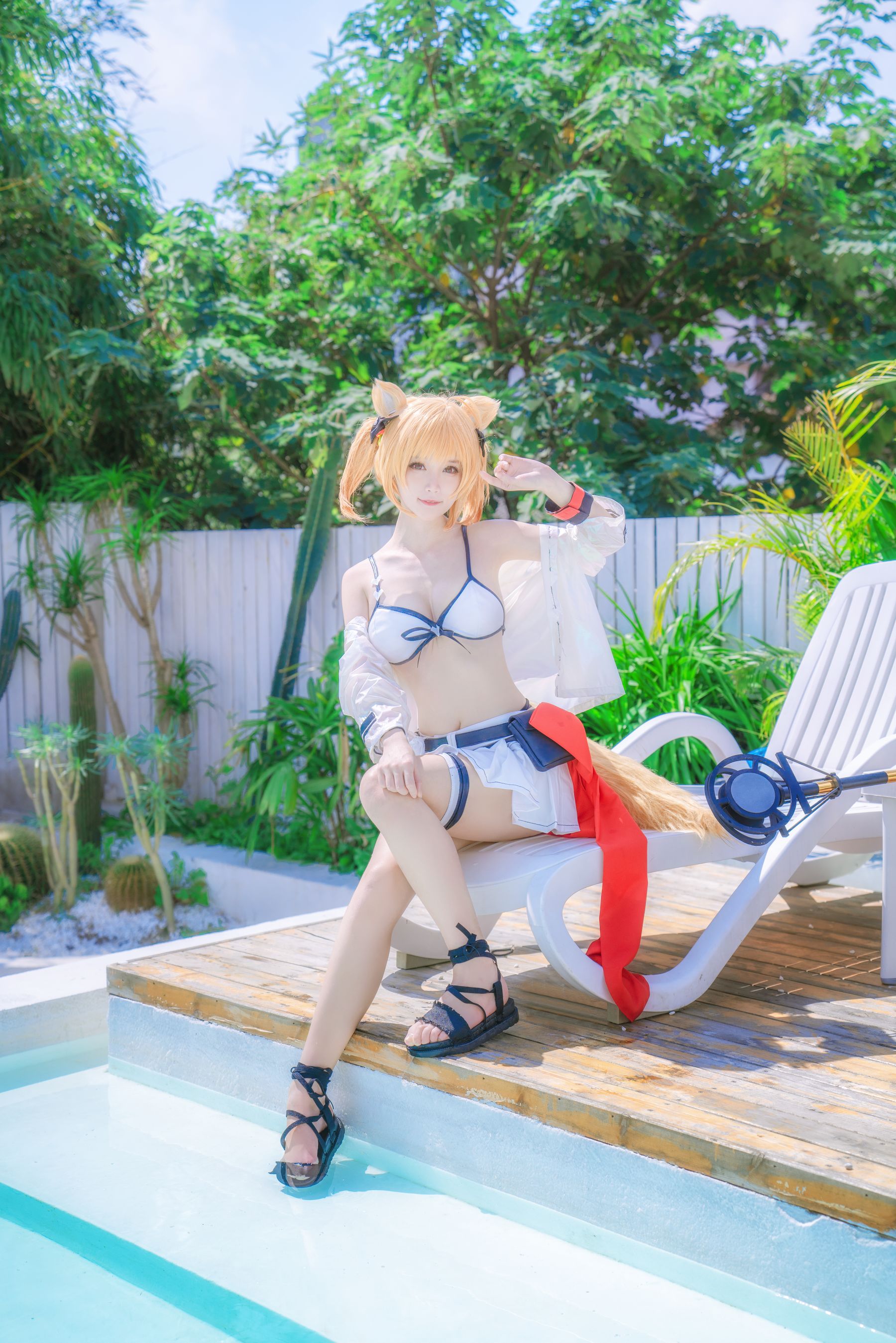 [Cosplay写真] 萌宠博主yui金鱼 – 空泳装 [9P]-66COS