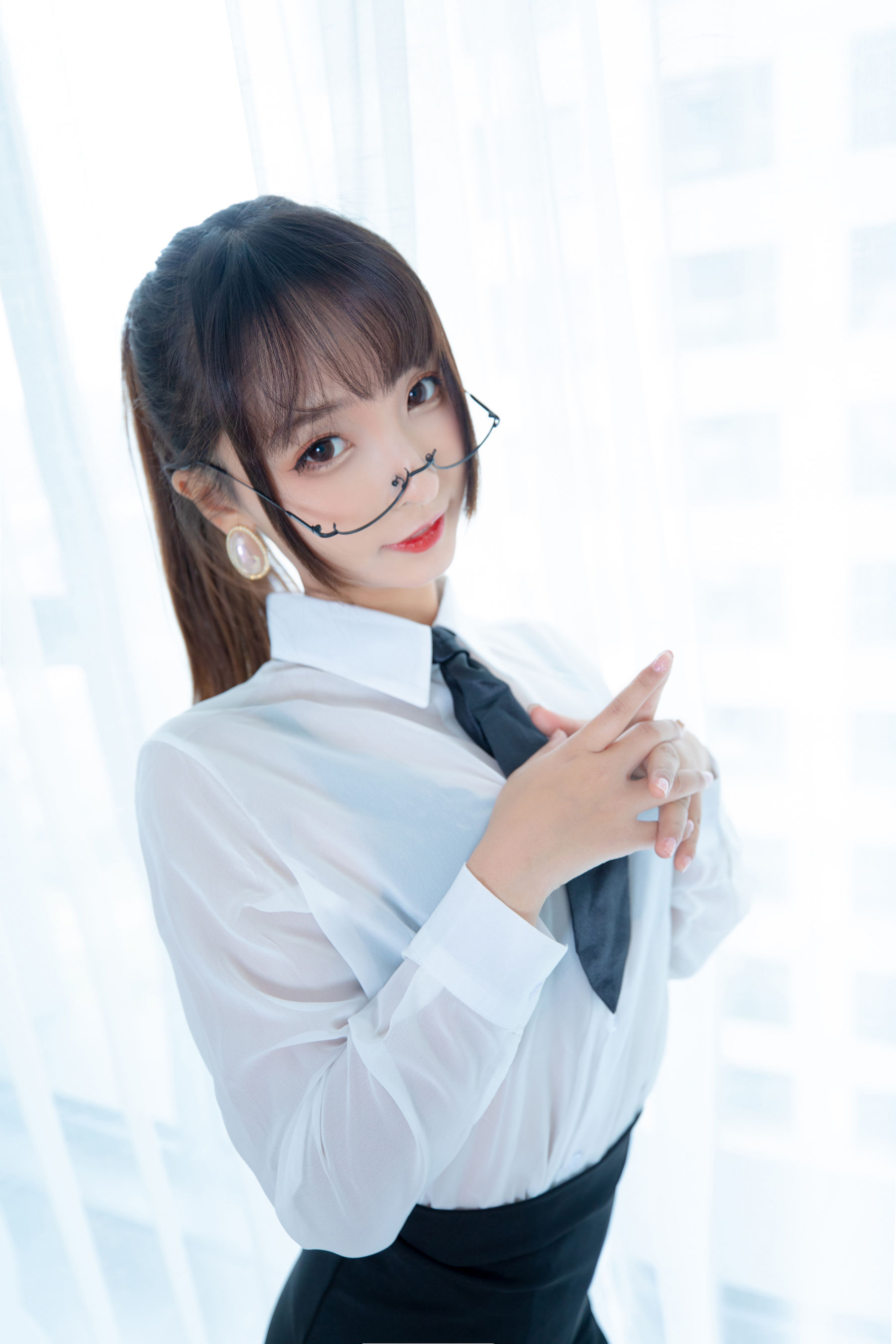 萝莉神楽板真冬 ホワイトオフィス [150P]-66COS