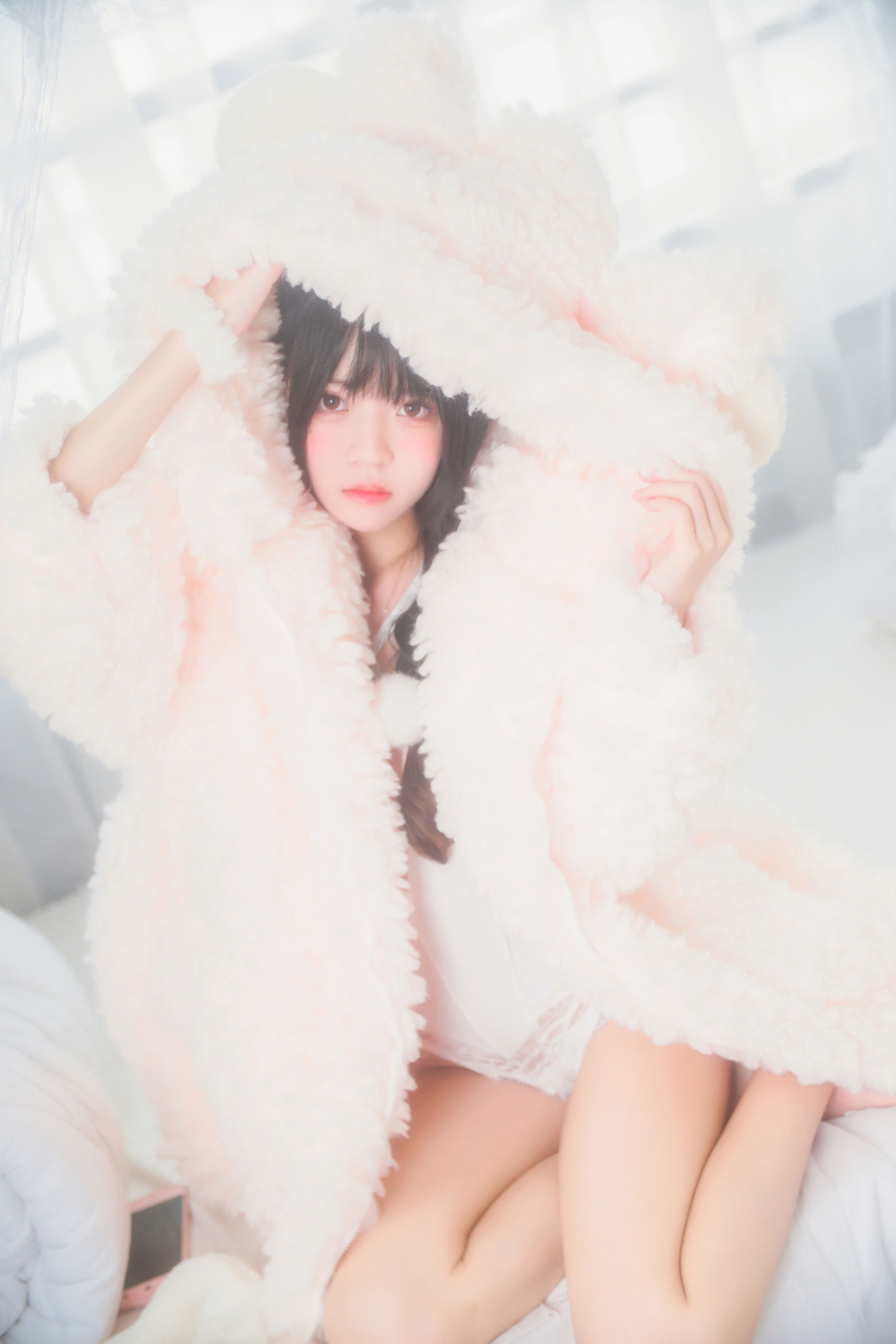 桜桃喵 冬眠系列 纯白私房 [46P]-66COS