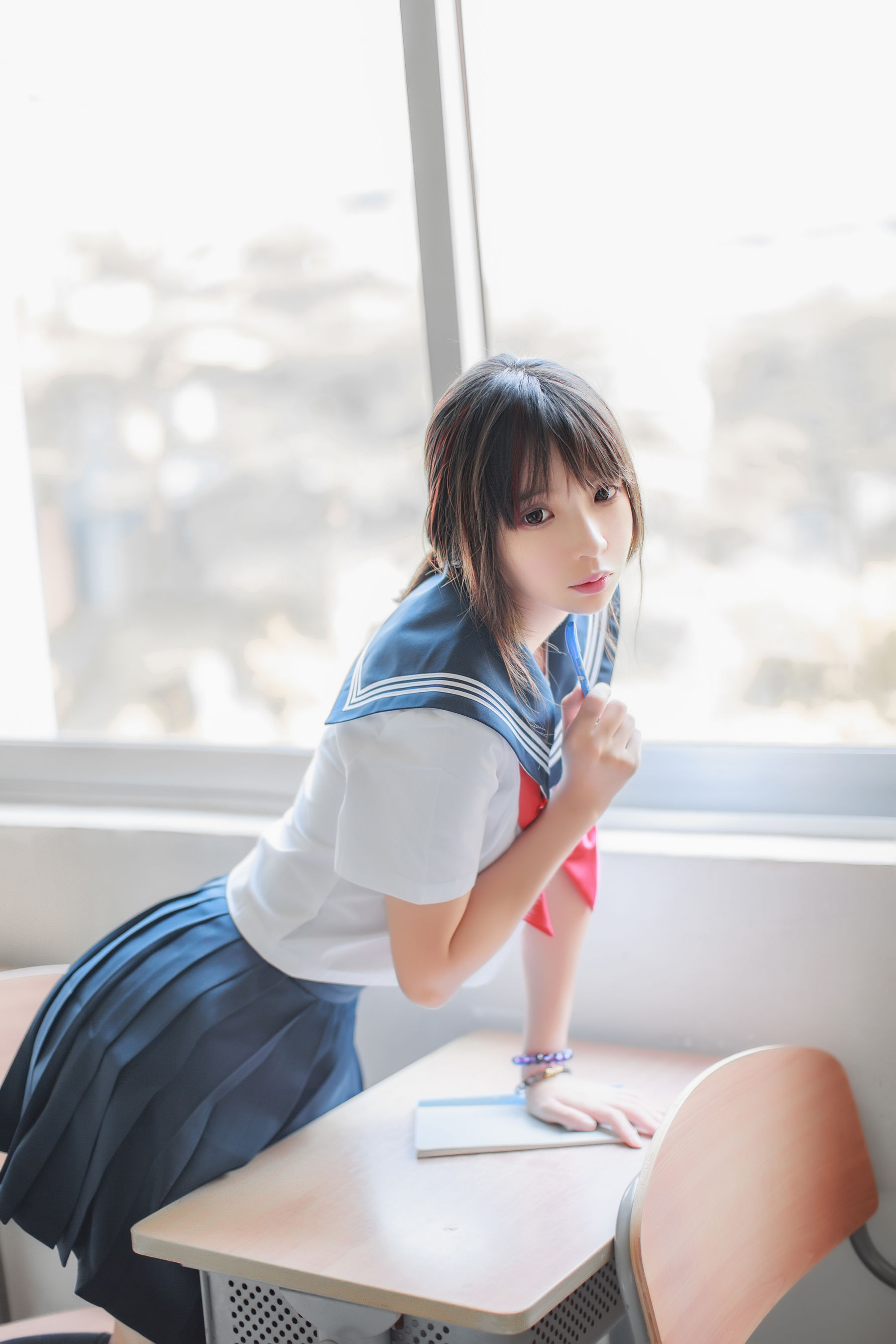 [萝莉COS] 疯猫ss《同桌的水手服》 [41P]-66COS