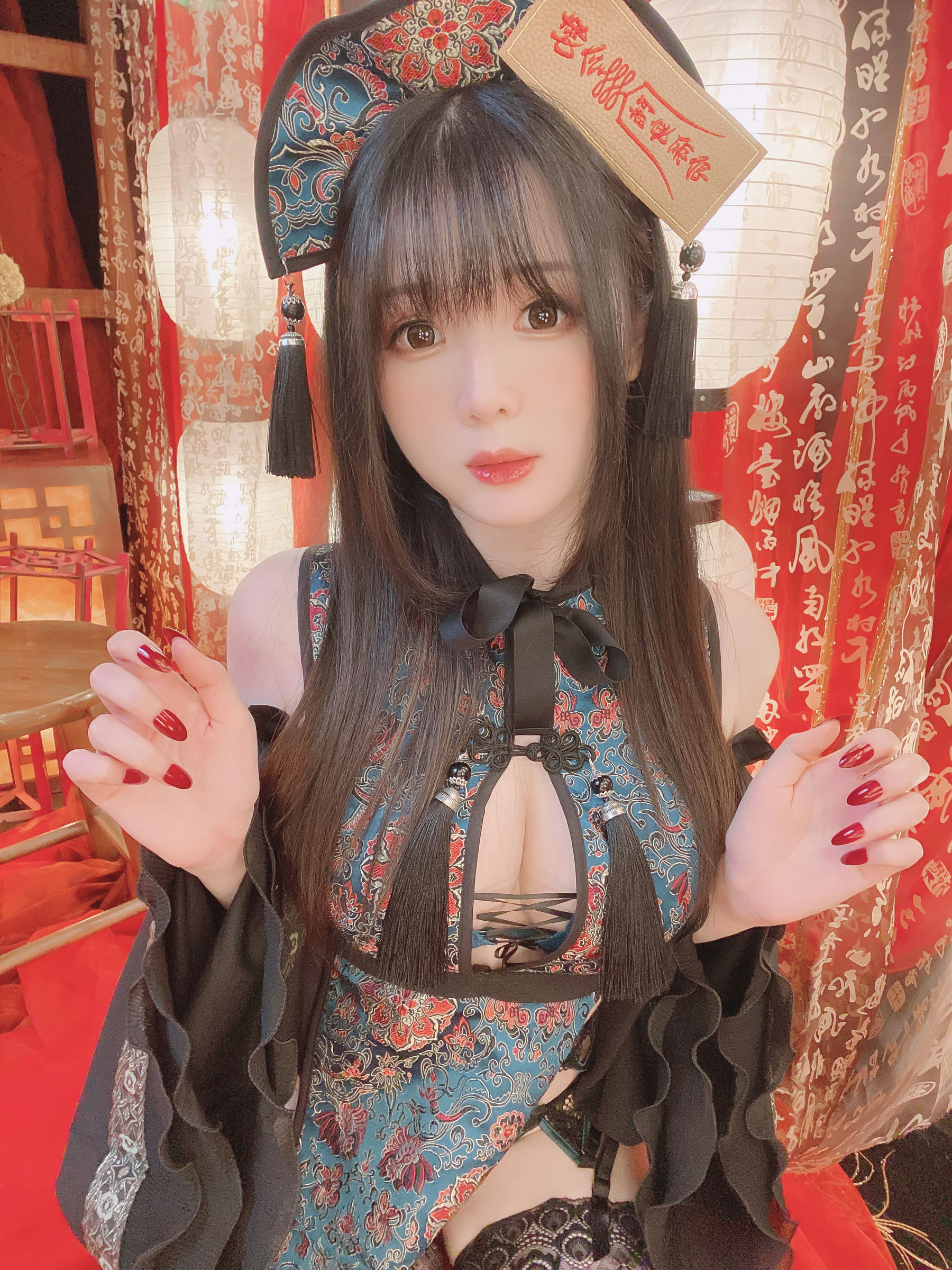 微博妹纸霜月shimo – キョンシーちゃん自撮り [20P] 插图4