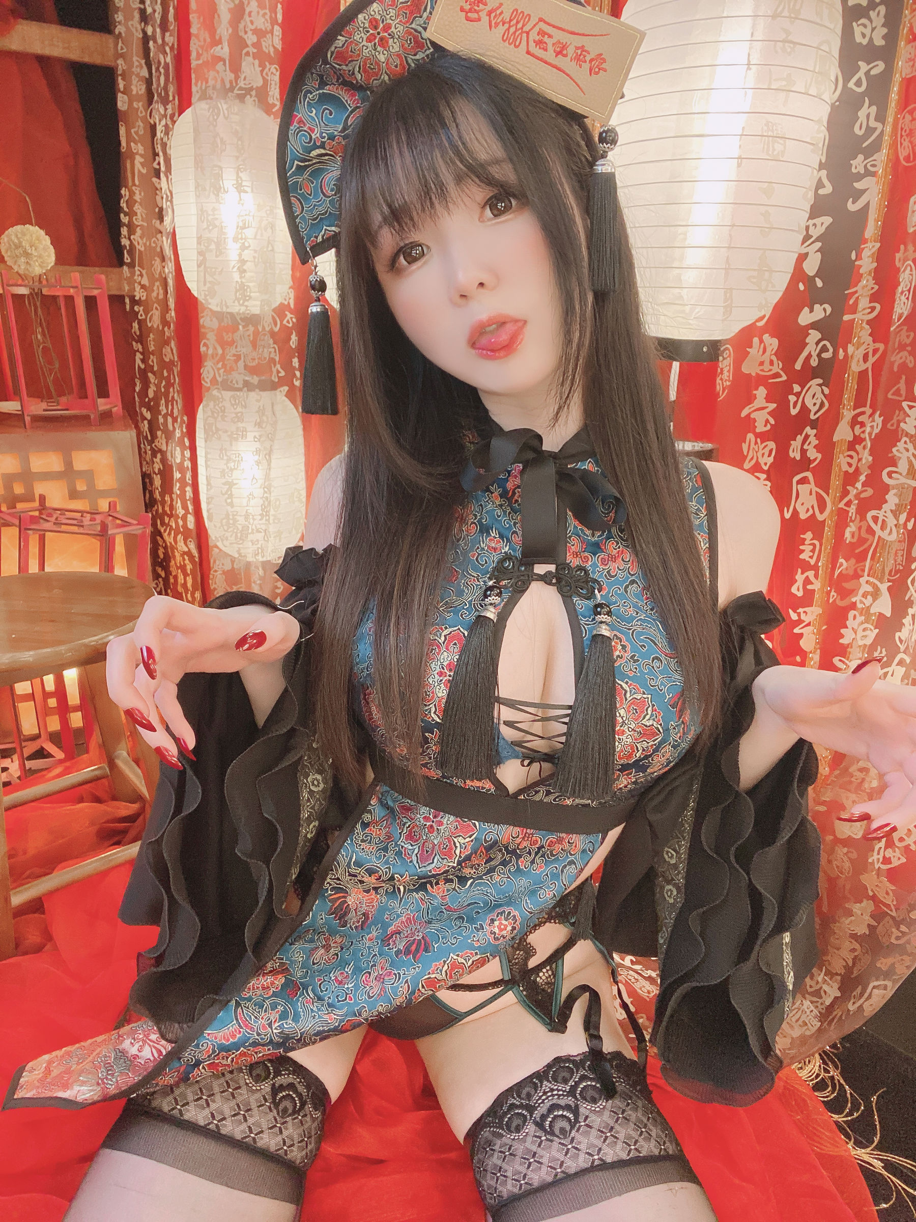 微博妹纸霜月shimo – キョンシーちゃん自撮り [20P] 插图3