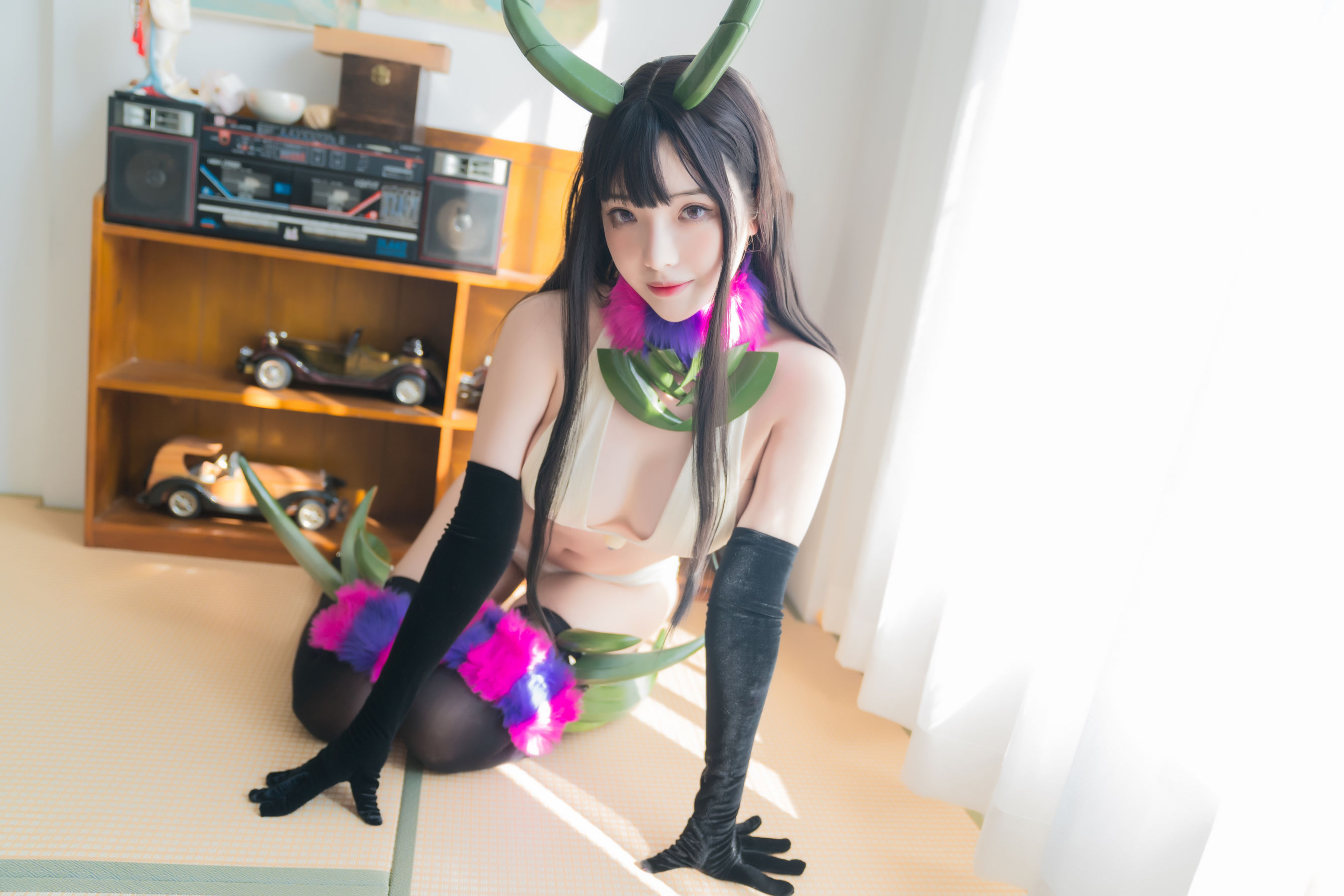 [Cosplay写真] 动漫博主雯妹 – 恶魔姐姐 [28P] 插图5