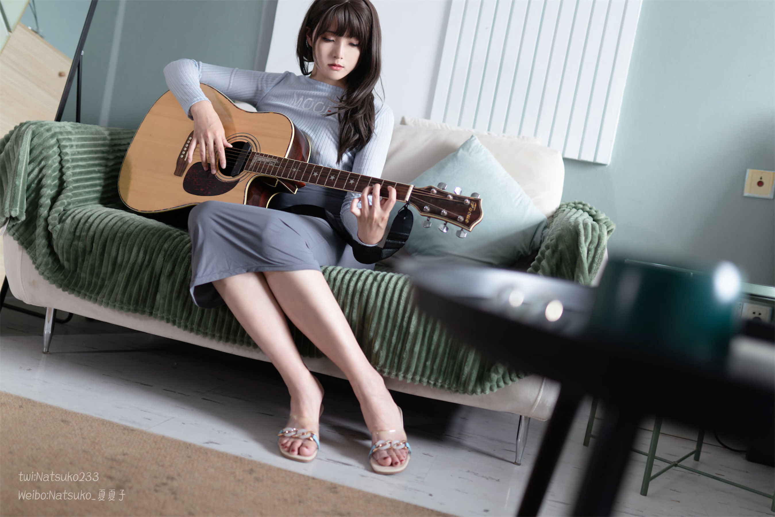 Natsuko夏夏子 – 吉他妹妹 [48P]-66COS