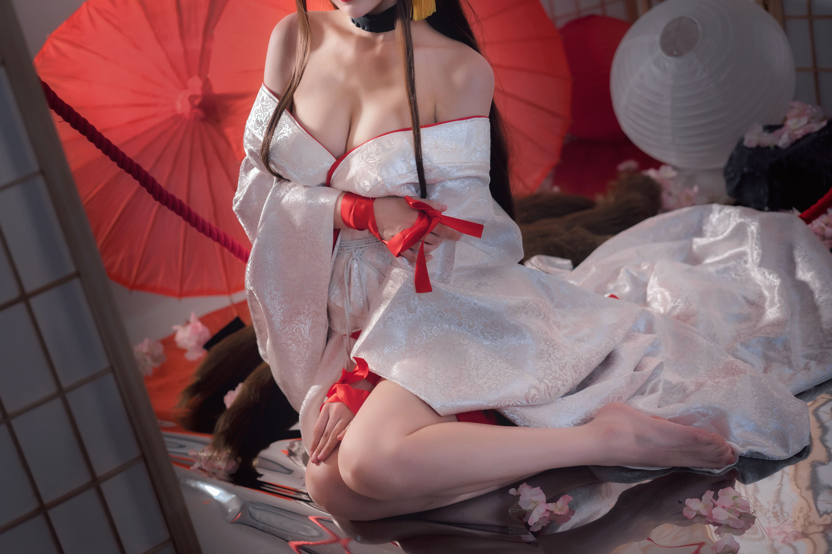 [Cosplay写真] 动漫博主铁板烧鬼舞w – 赤城 [20P]-66COS