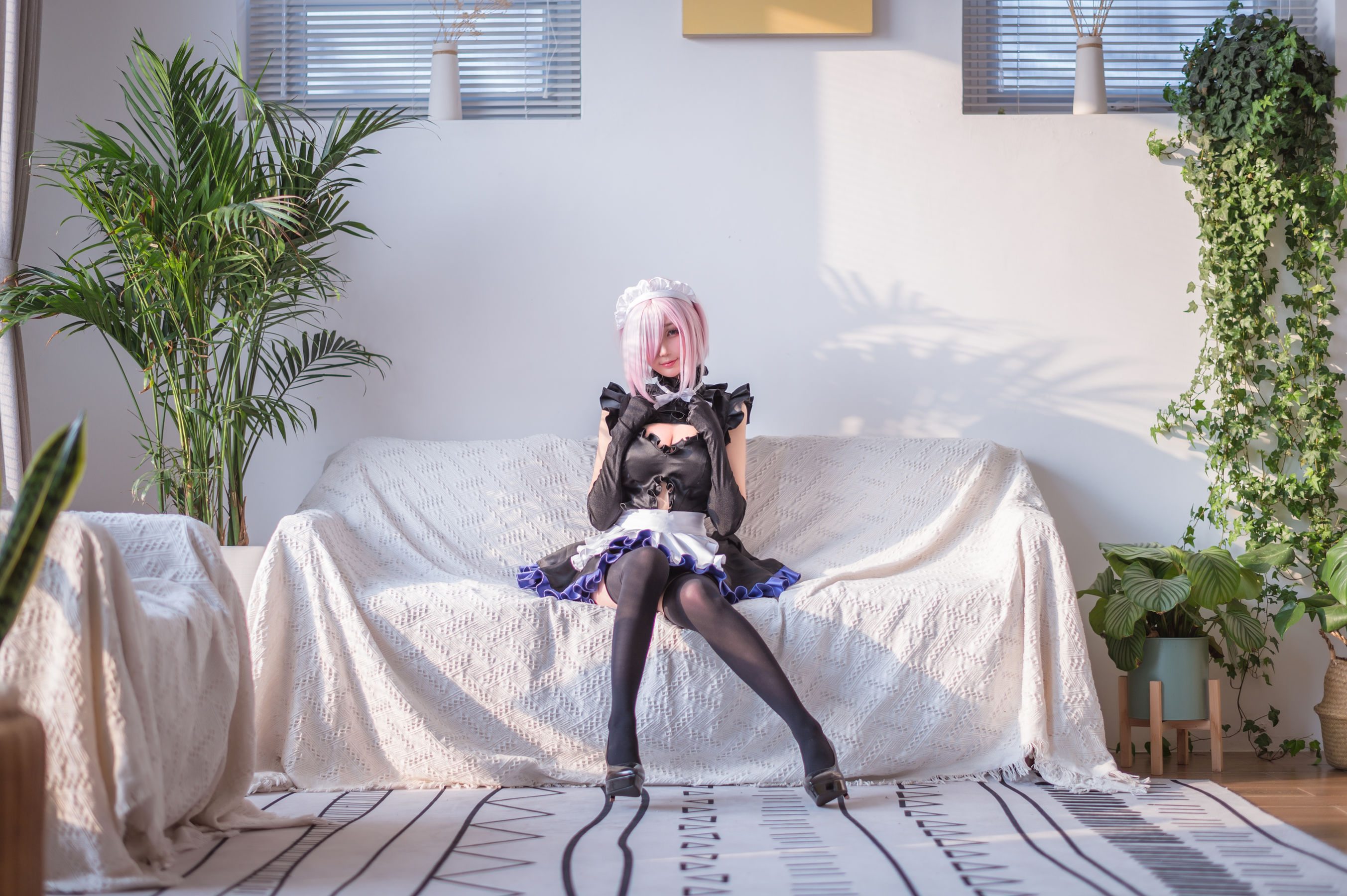 周叽是可爱兔兔 – 玛修 [17P]-66COS