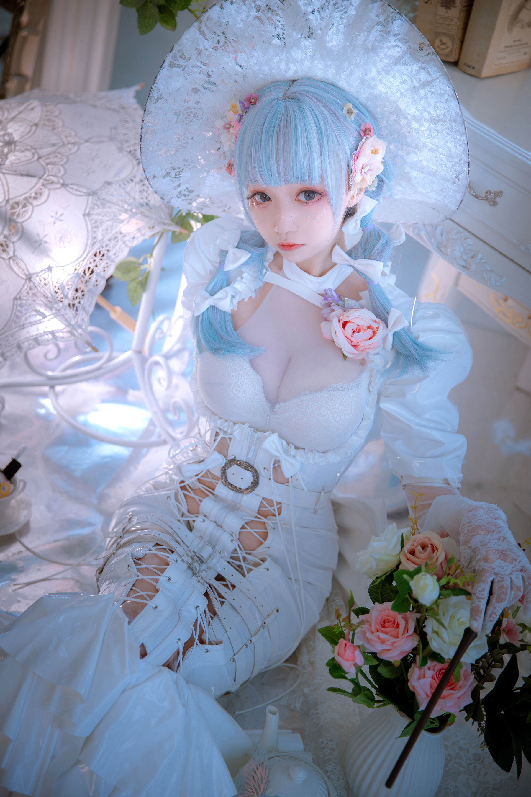小野寺地瓜 – 纯白魔女 [15P]-66COS