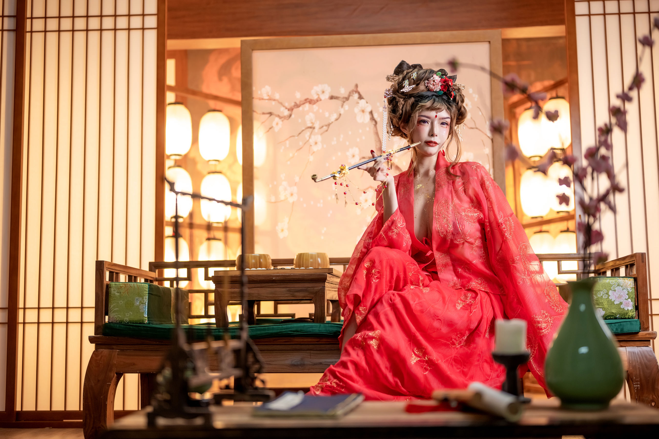 秋和柯基(夏小秋秋秋) – 新春贺图 [63P]-66COS