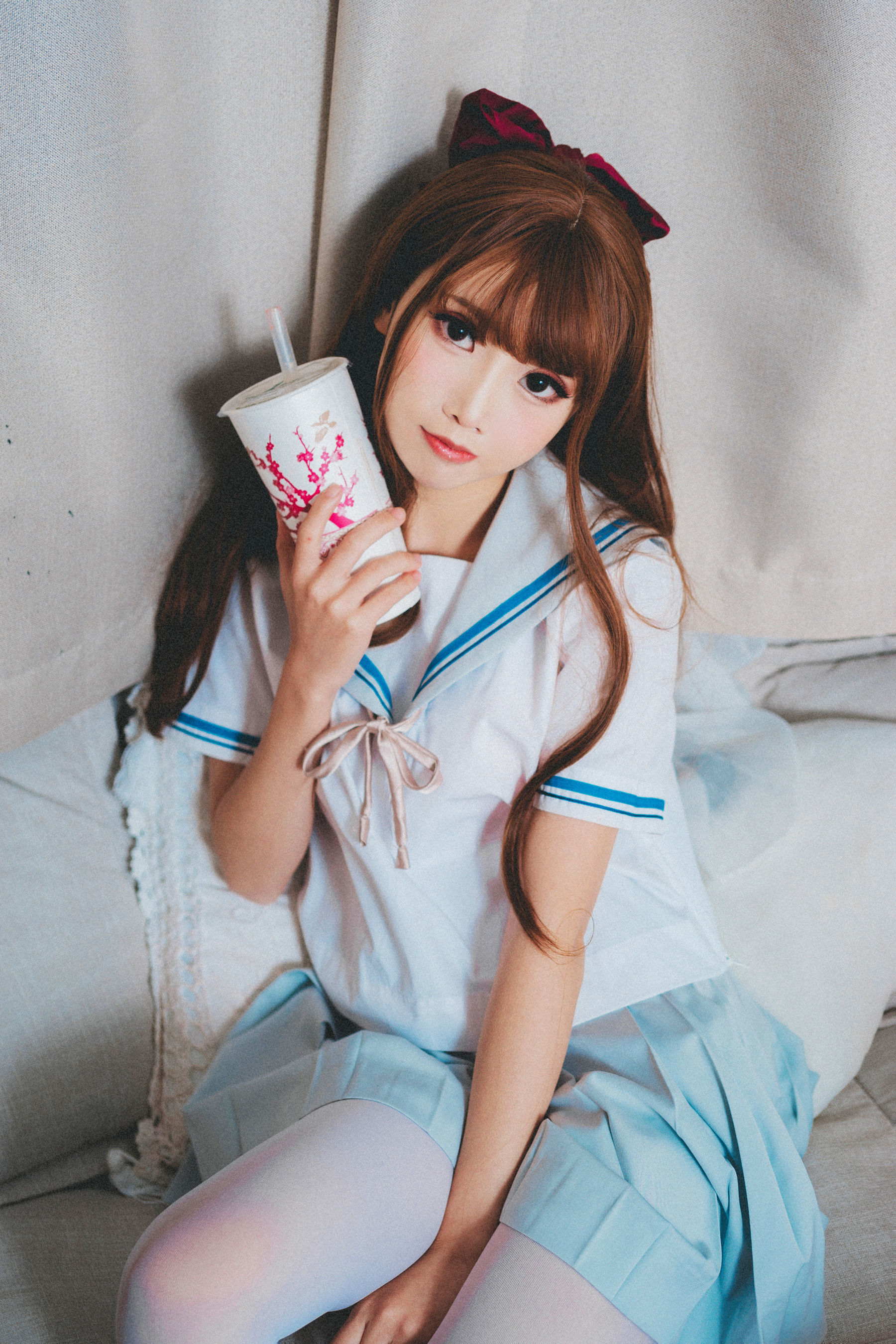 [萝莉COS] 面饼仙儿 – JK秀 [16P]-66COS