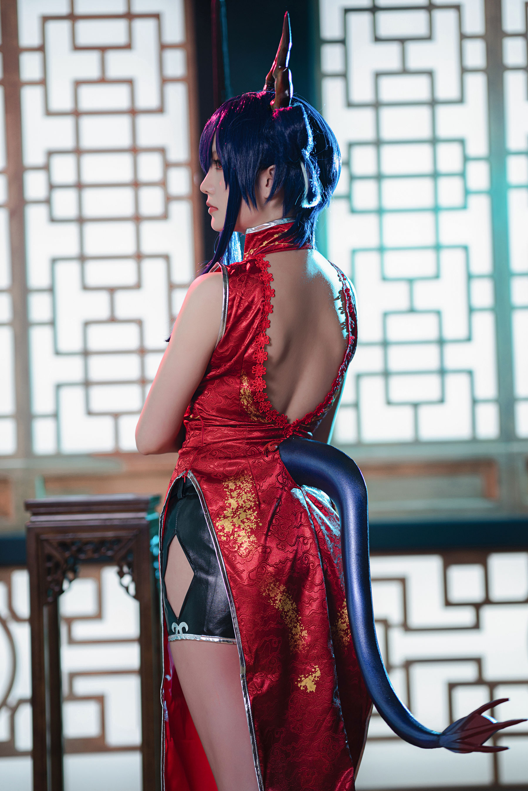 Coser小姐姐星之迟迟 – 明日方舟《陈》 [20P]-66COS