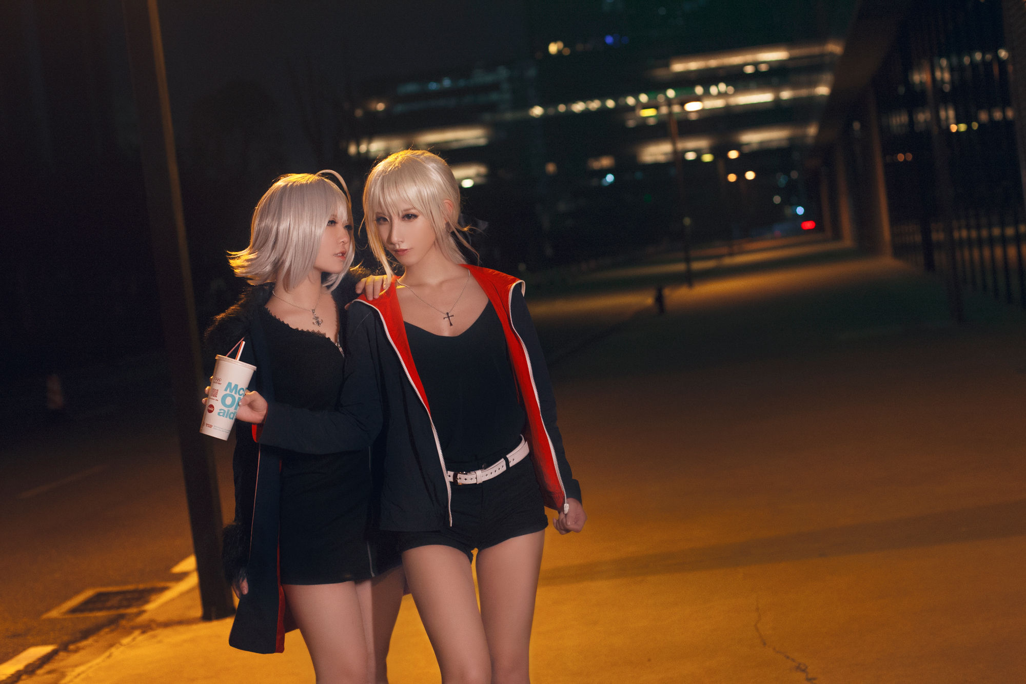 半半子&索索sophia – 黑贞2 [34P]-66COS