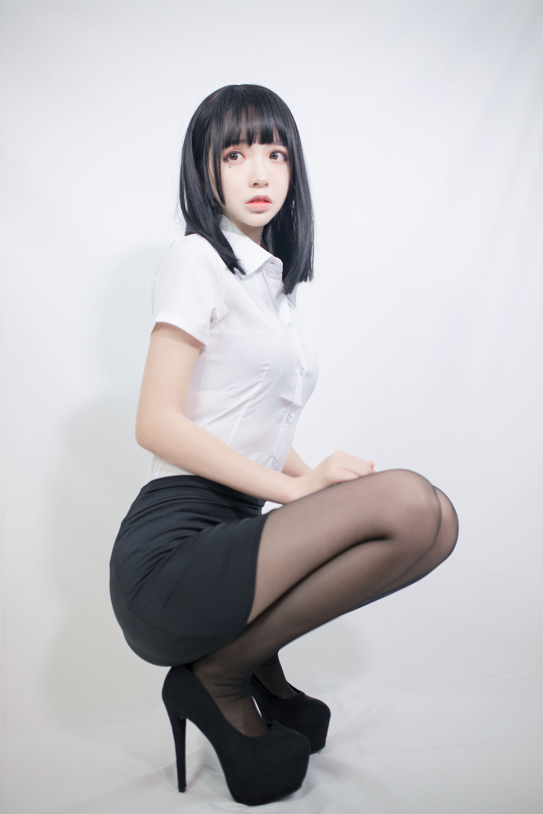 疯猫ss – OL制服 [40P]-66COS