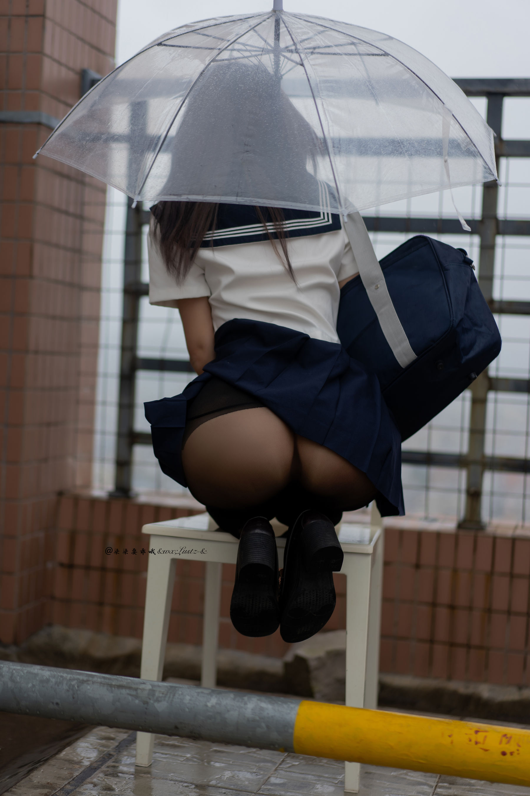 动漫博主柒柒要乖哦 – 天台学姐 [80P]-66COS