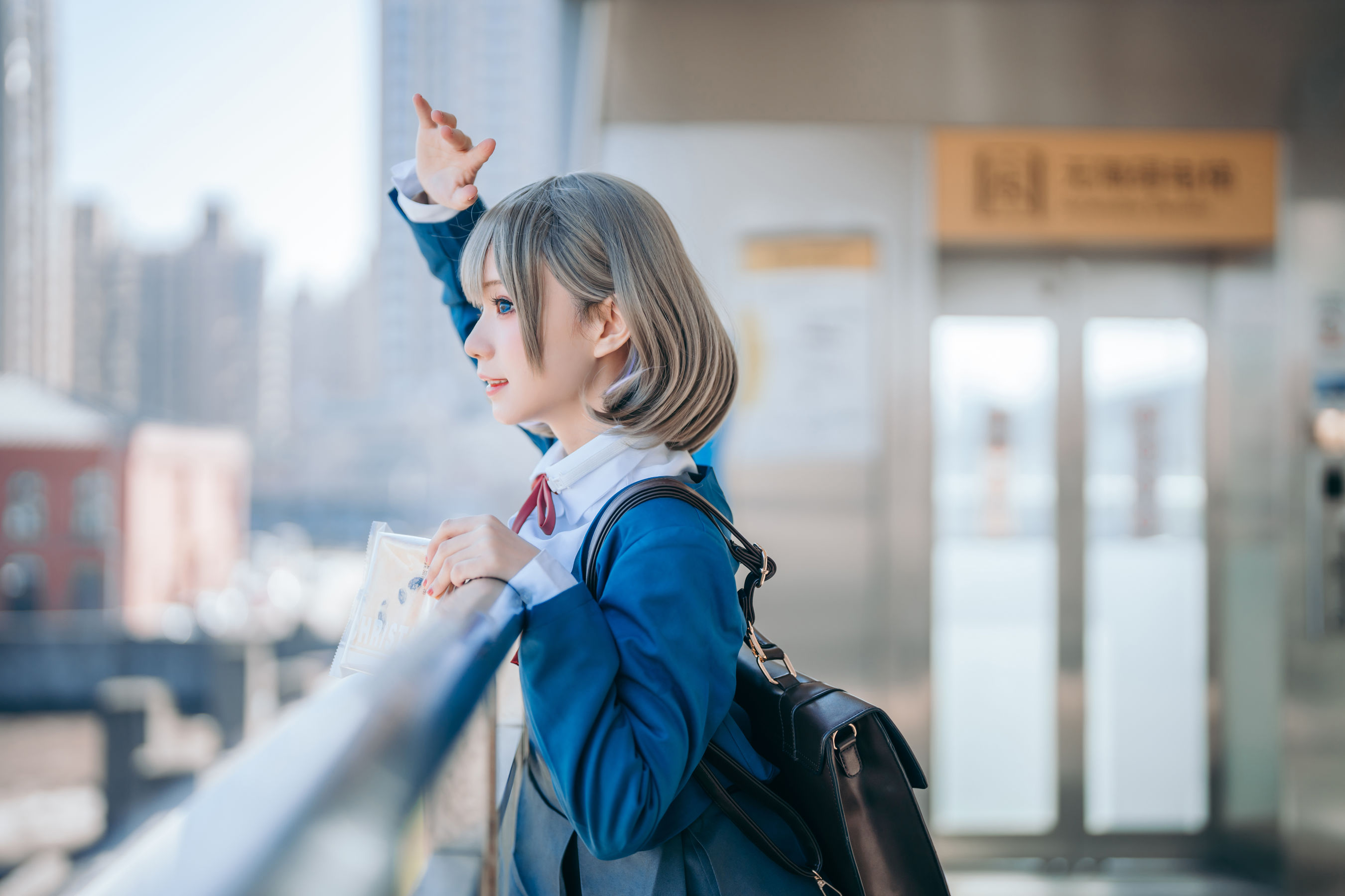 花柒Hana – 唐可可校服 [15P]-66COS