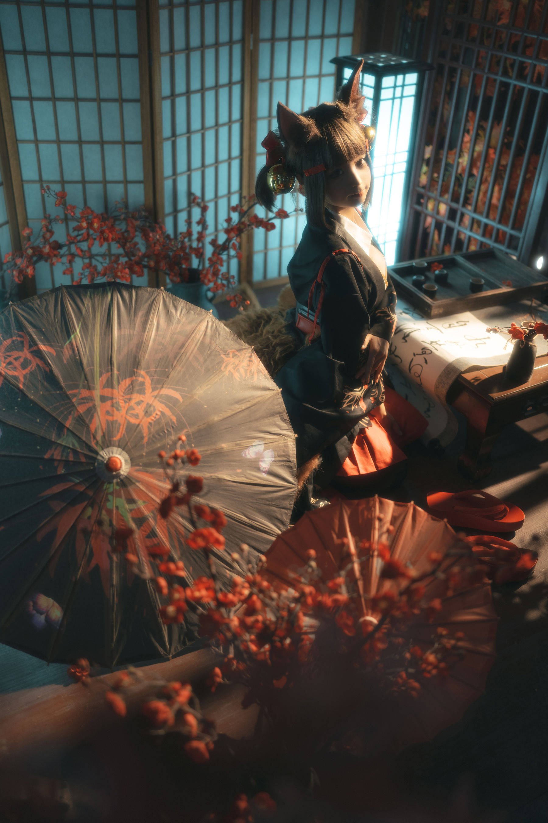 动漫博主蠢沫沫 – 小赤城 [52P] 插图3