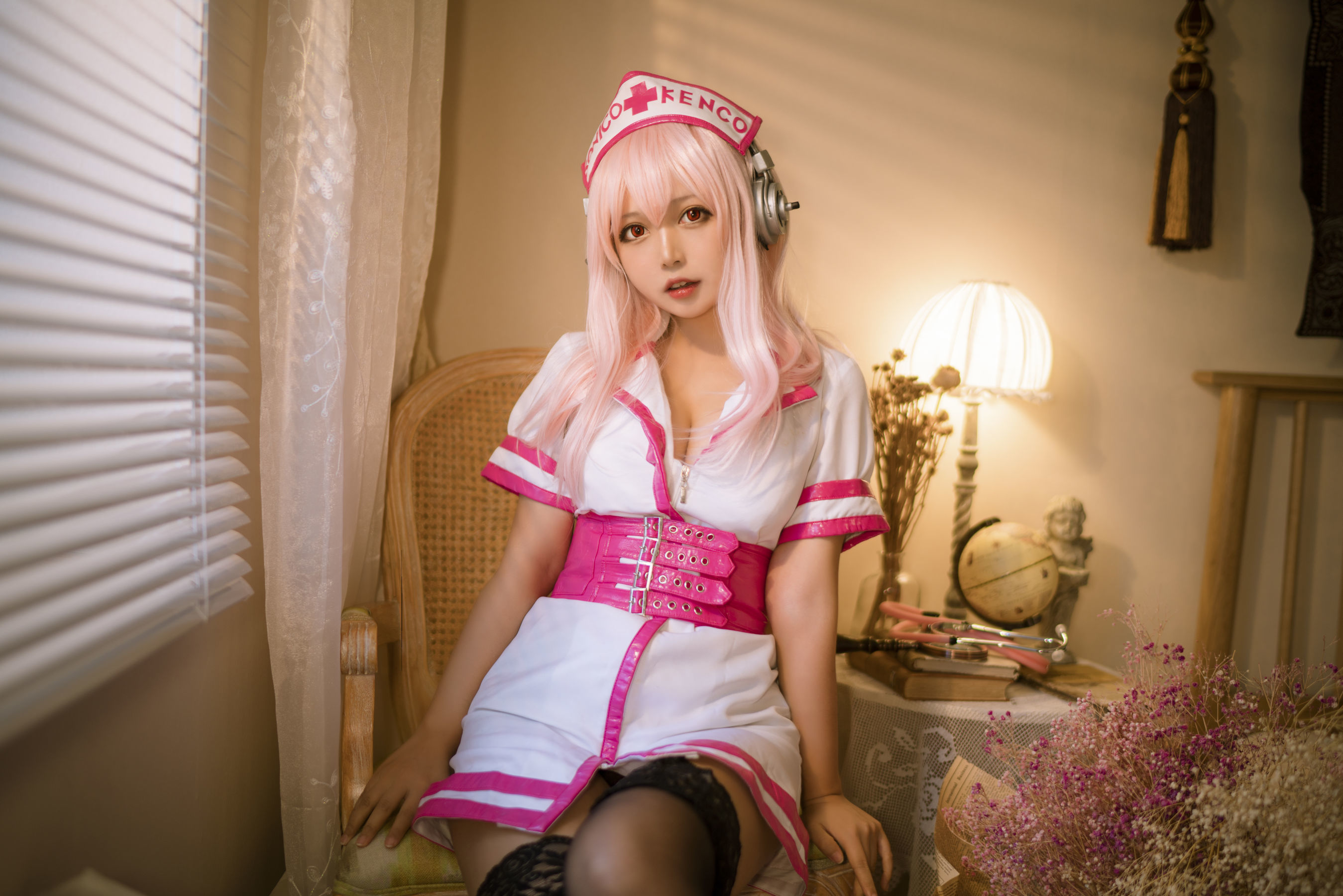 大眼萌妹黑猫猫OvO 索尼子 [16P]-66COS