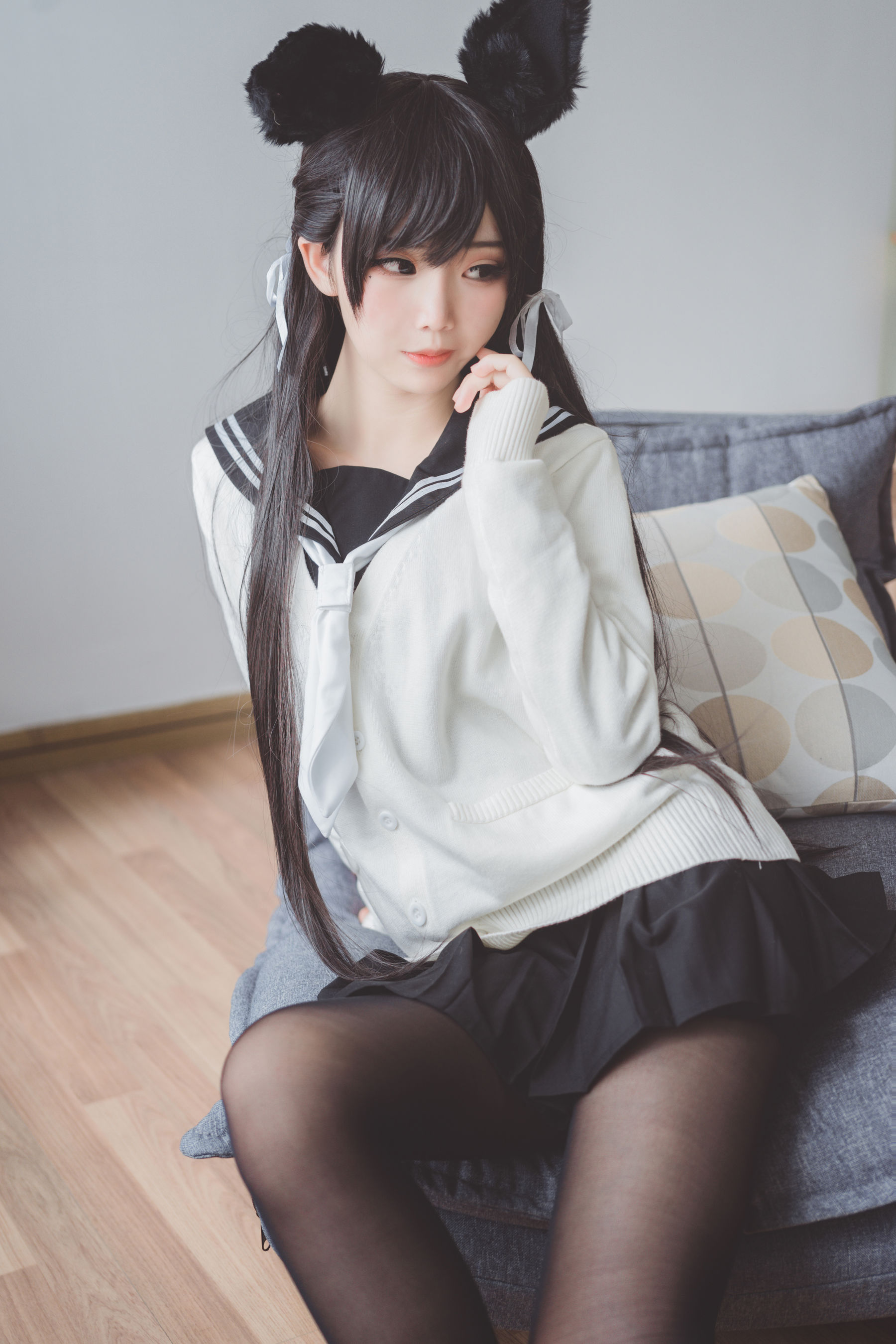 [Cosplay写真] 可爱人气Coser面饼仙儿 – 制服爱宕 [16P]-66COS