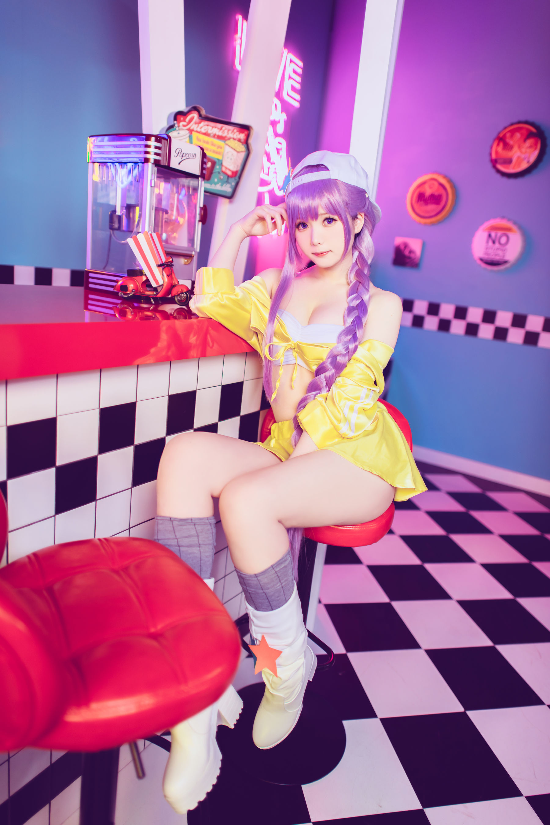 微博妹纸霜月shimo – BB泳装 [15P]-66COS