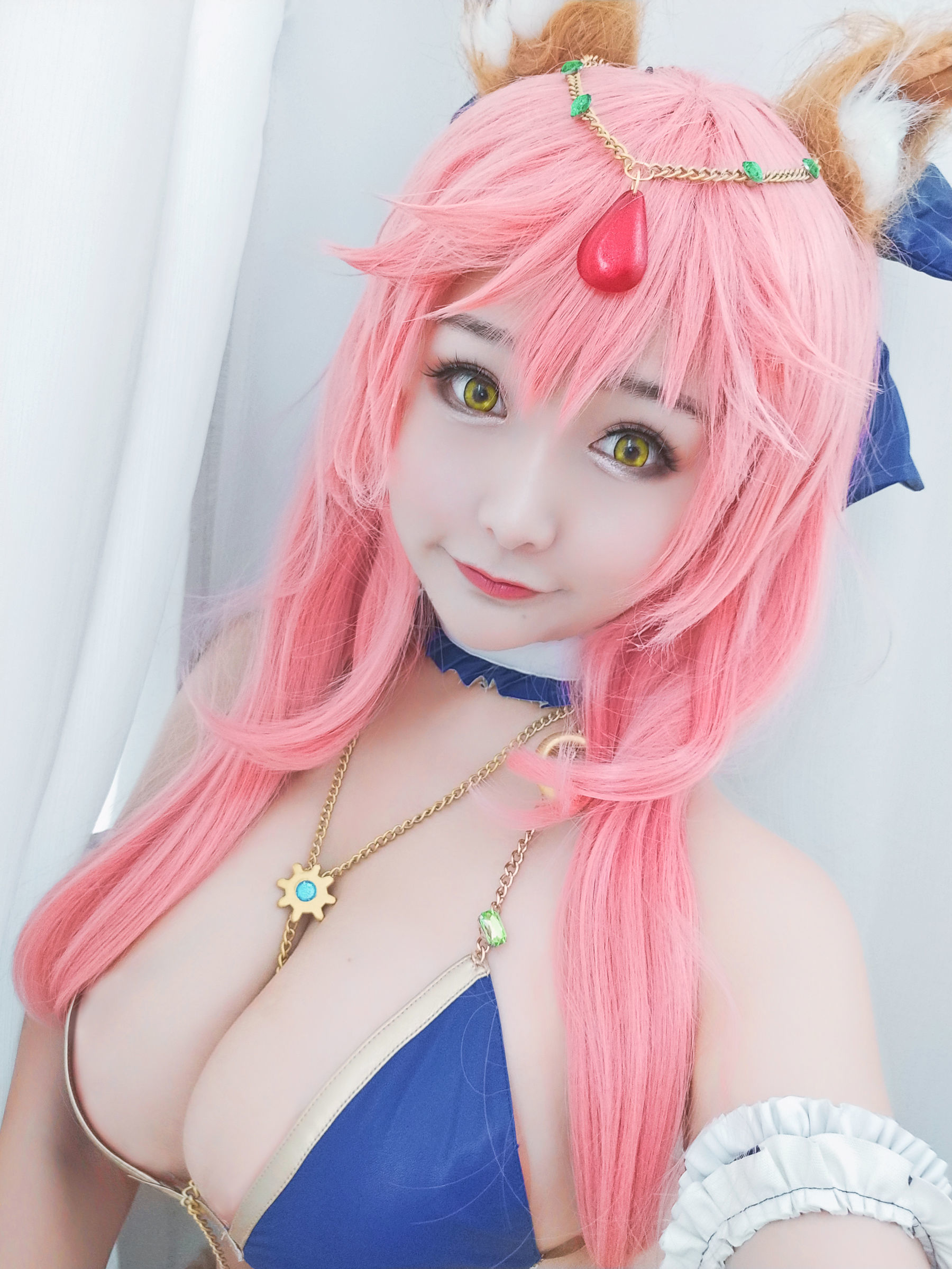 性感Coser三刀刀Miido 玉藻前 [14P]-66COS