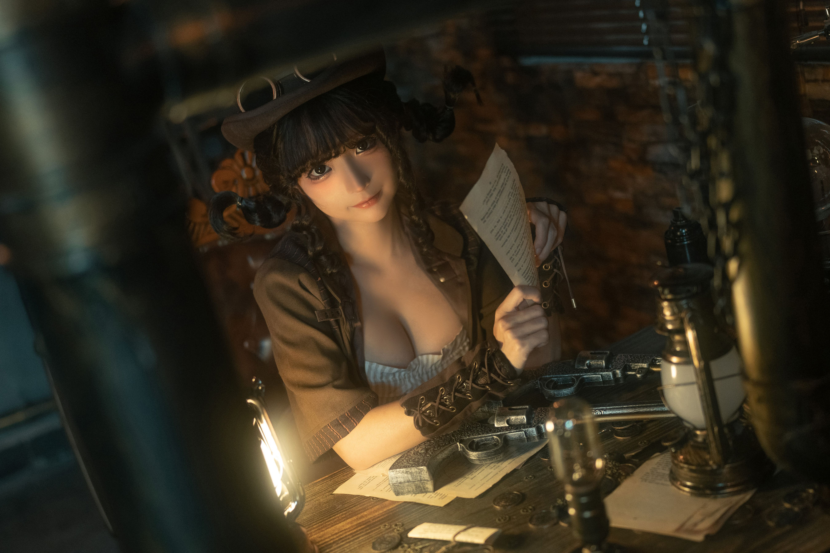 动漫博主蠢沫沫 – 蒸汽少女 [111P]-66COS