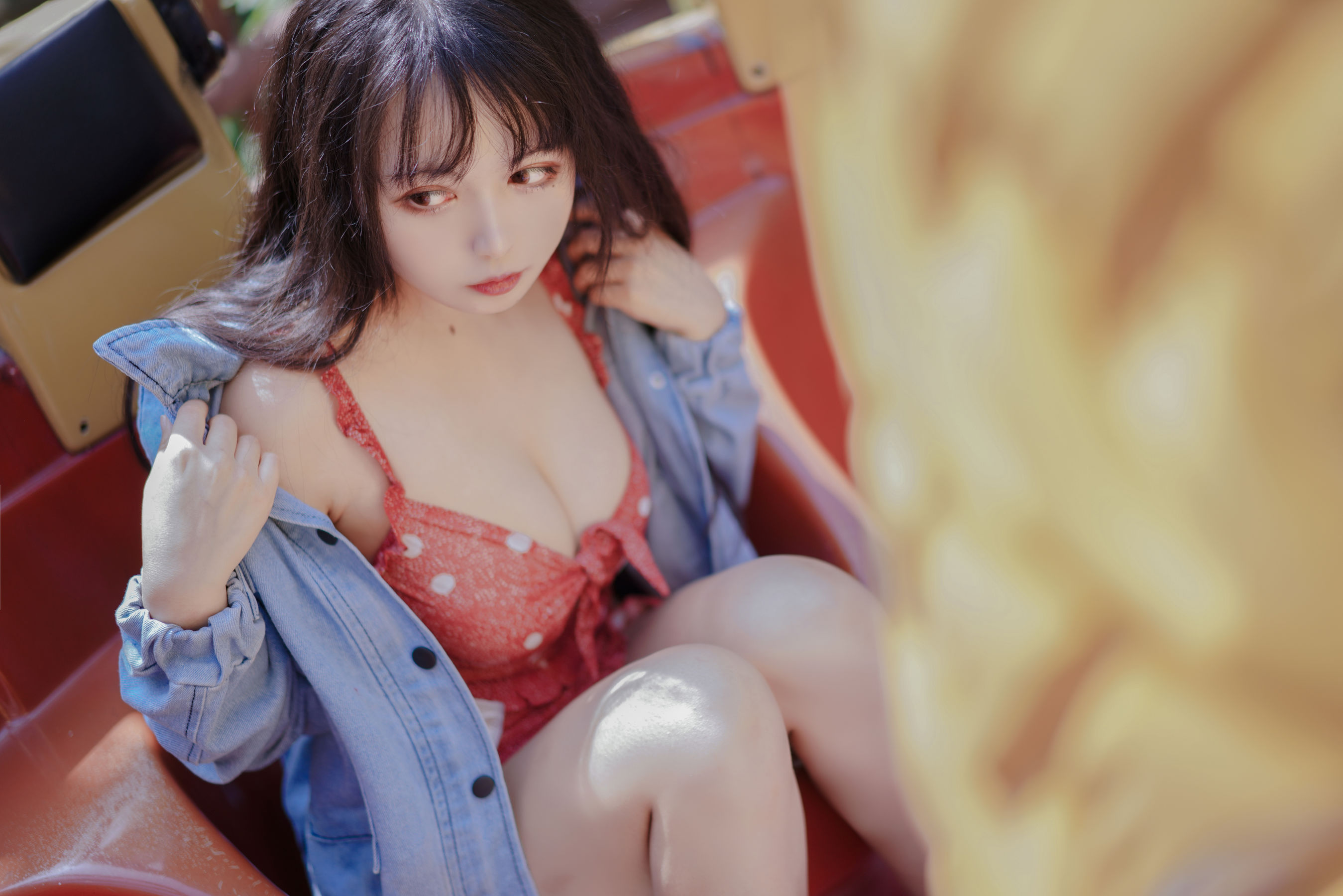 [Cosplay写真] 大眼萌妹黑猫猫OvO – 草莓 [32P]-66COS