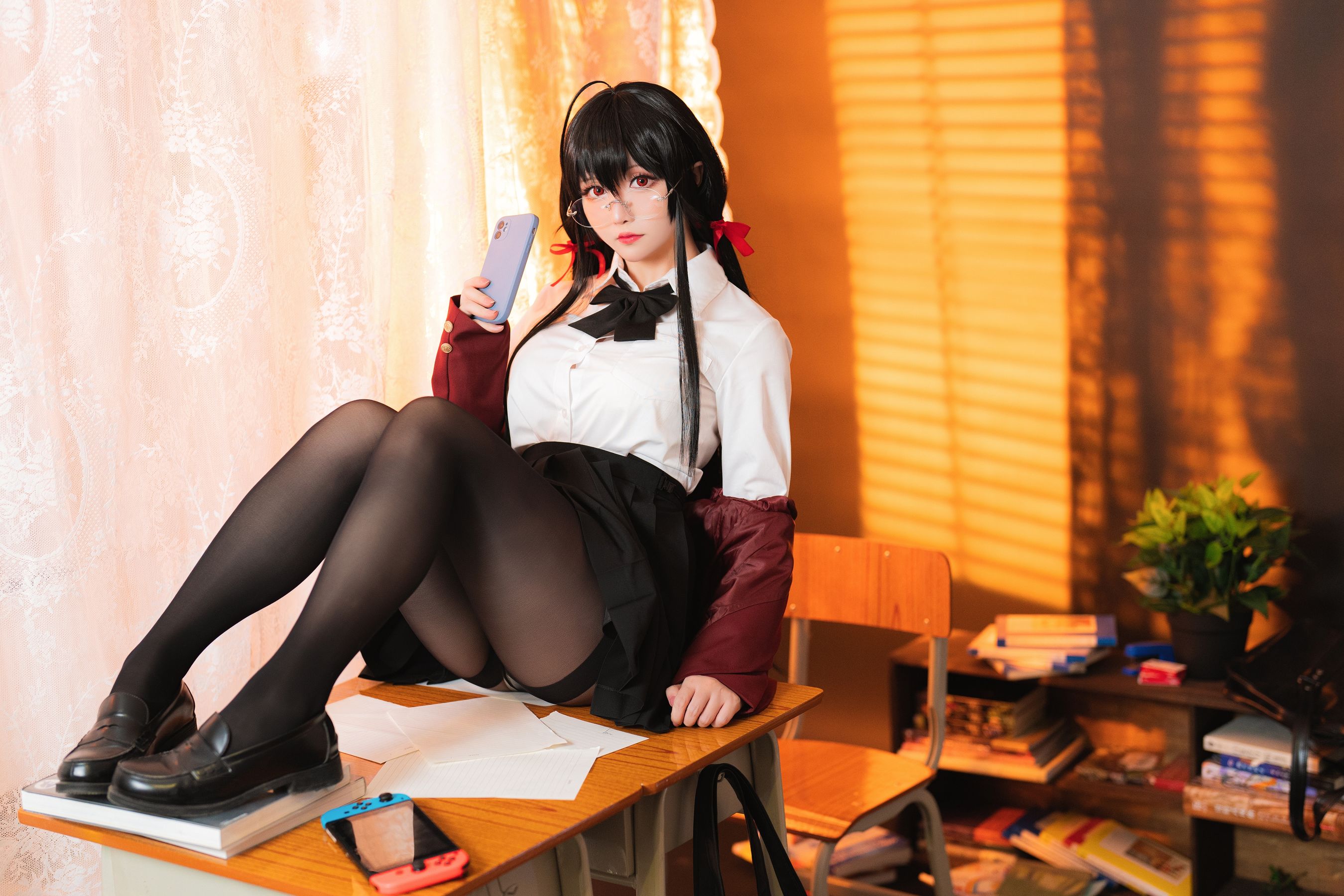 Coser小姐姐星之迟迟 – JK大凤 [58P]-66COS
