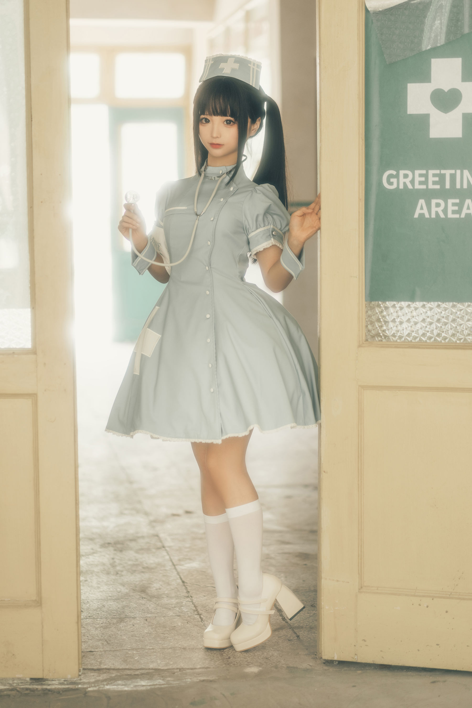 动漫博主蠢沫沫 – 小护士 [118P]-66COS