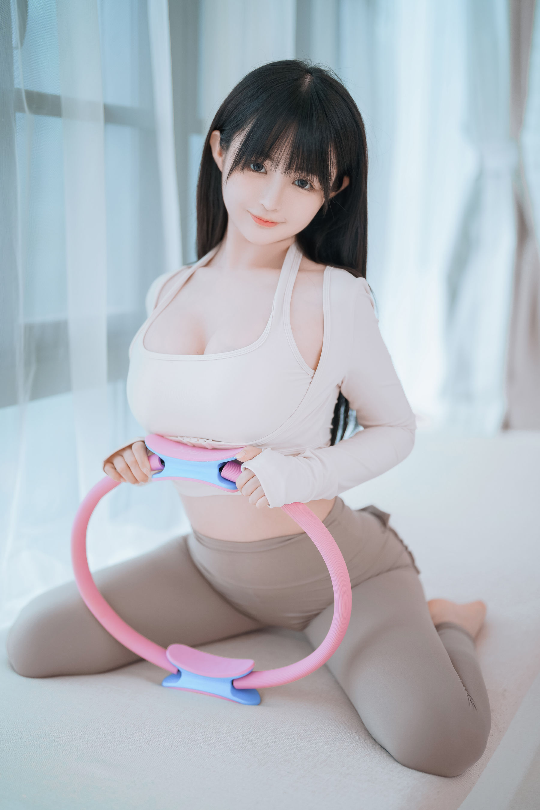 桜井宁宁 – 瑜伽妹妹 [106P]-66COS