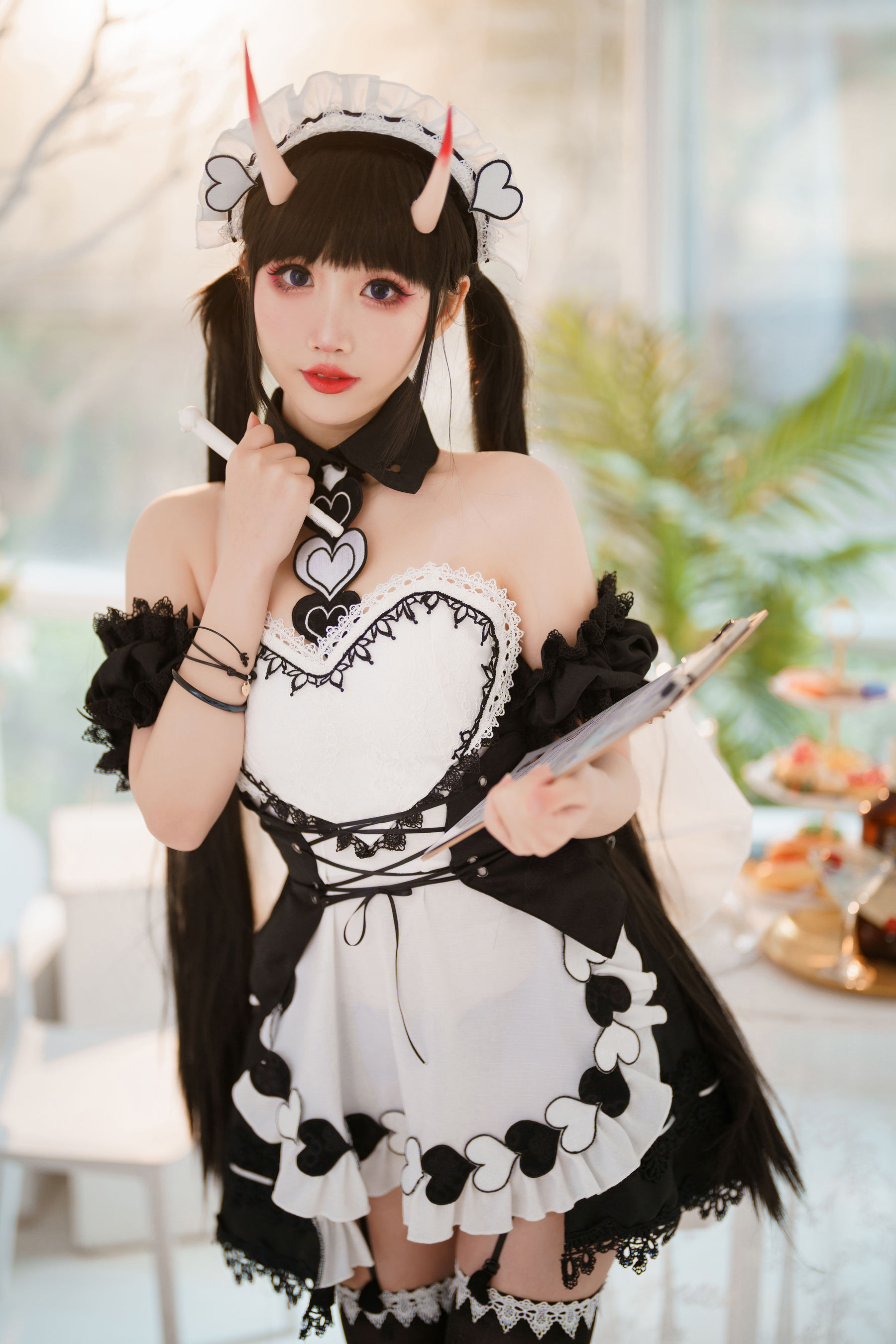 可爱人气Coser面饼仙儿 能代女仆 [30P]-66COS