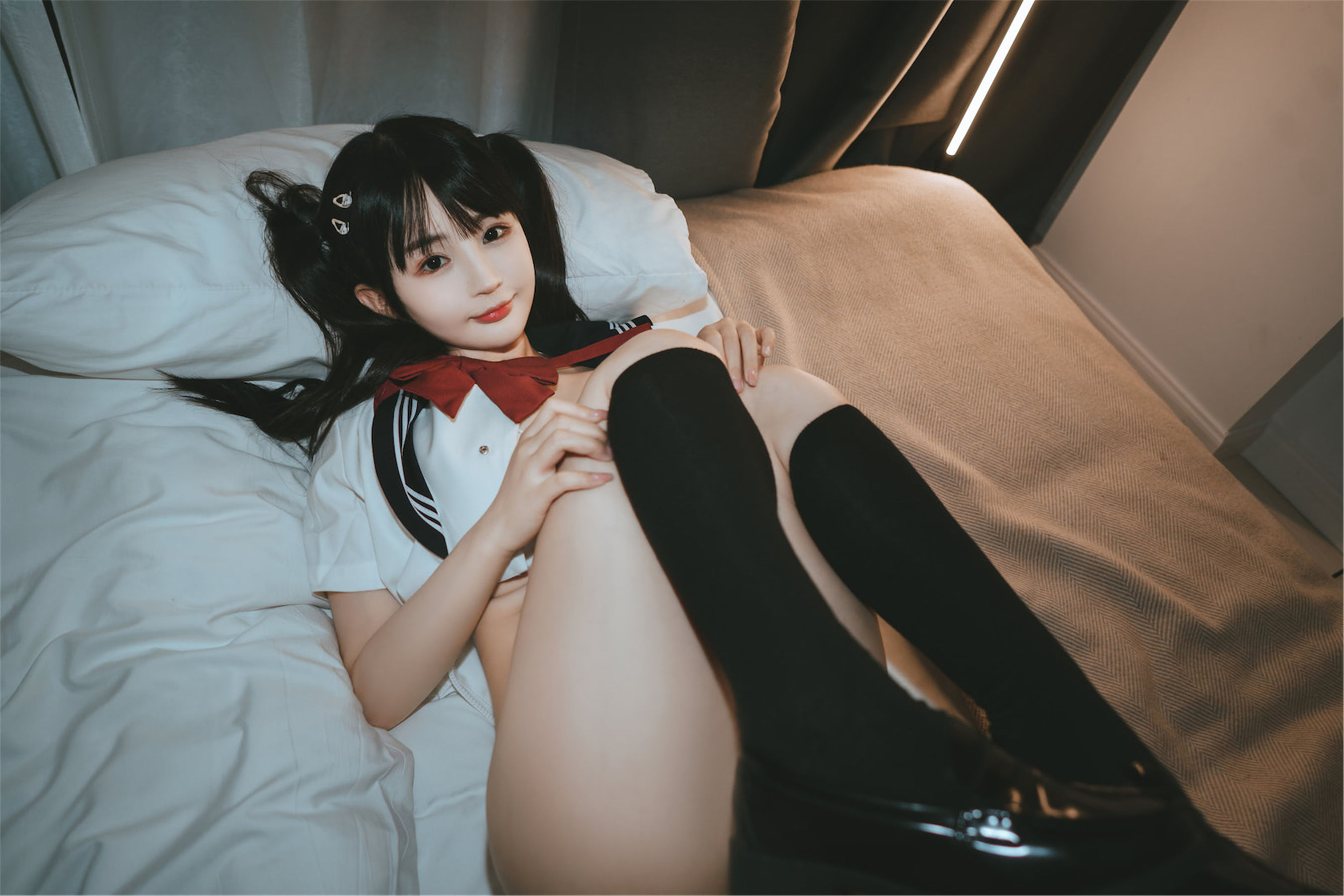 桜井宁宁 – 双马尾JK [65P]-66COS