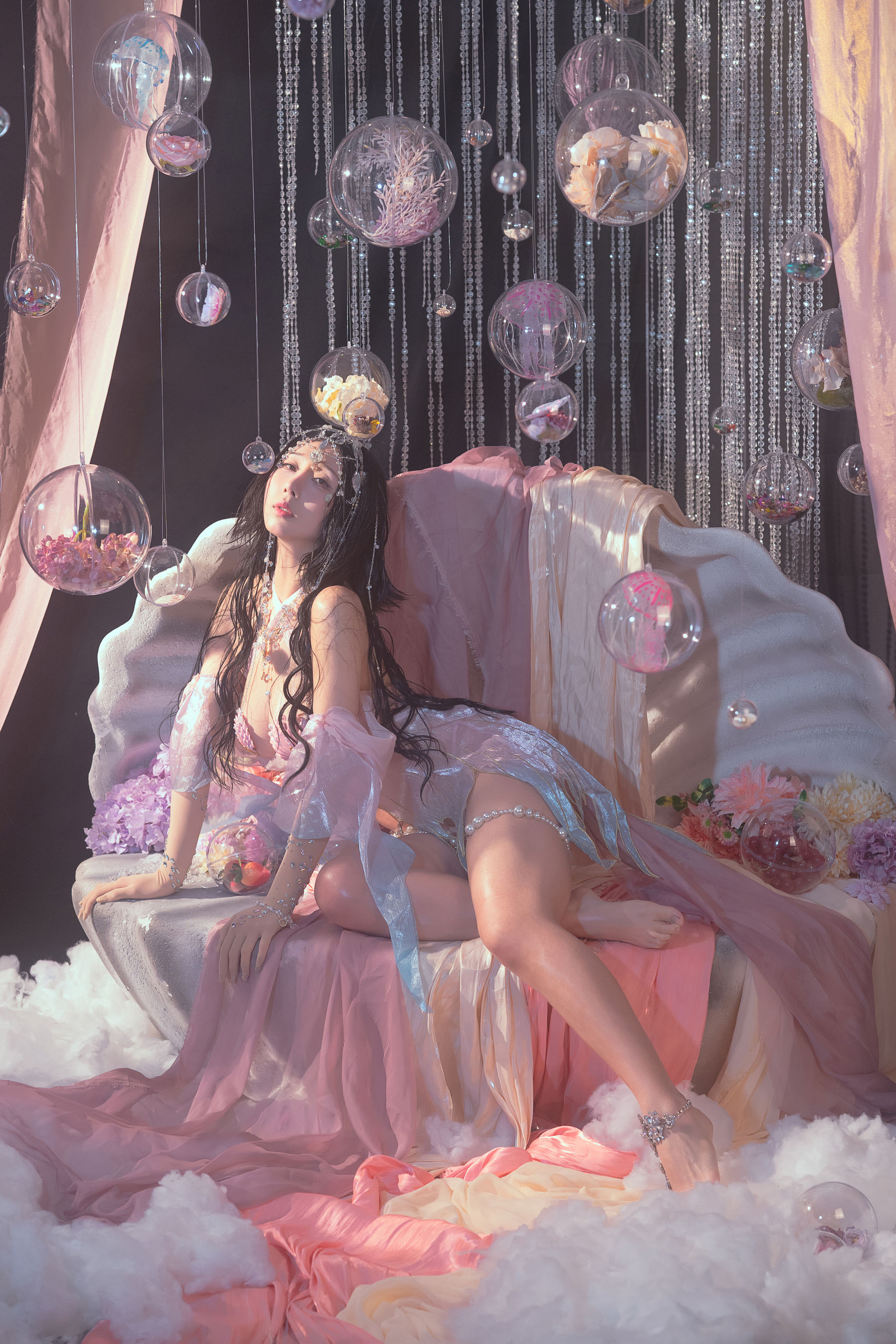 云溪溪 – 奶桃 海的女儿 [39P]-66COS