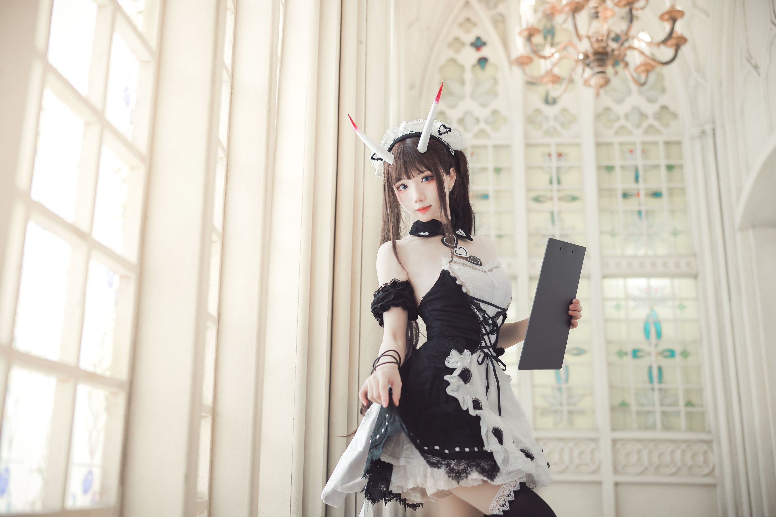 花柒Hana – 能代女仆 [21P]-66COS