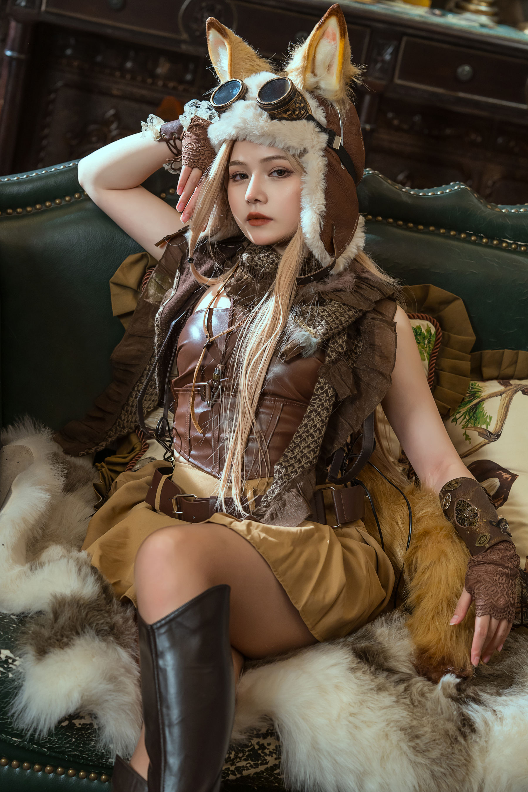 七月喵子 – 幻想兽娘集月食 波克塔耶子 [24P]-66COS