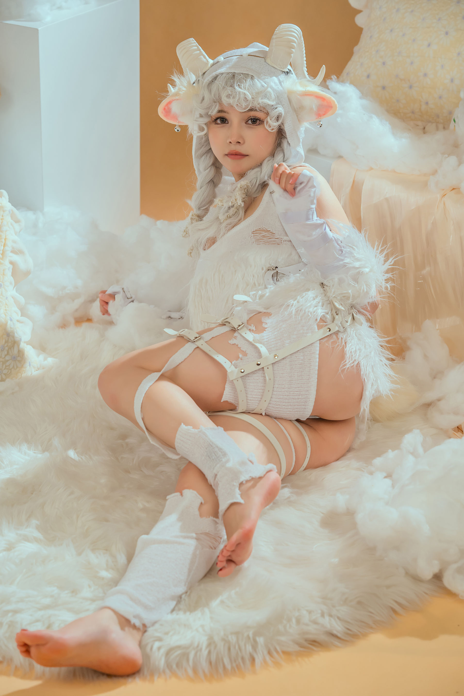 七月喵子 – 幻想兽娘集 日食篇 [132P]-66COS