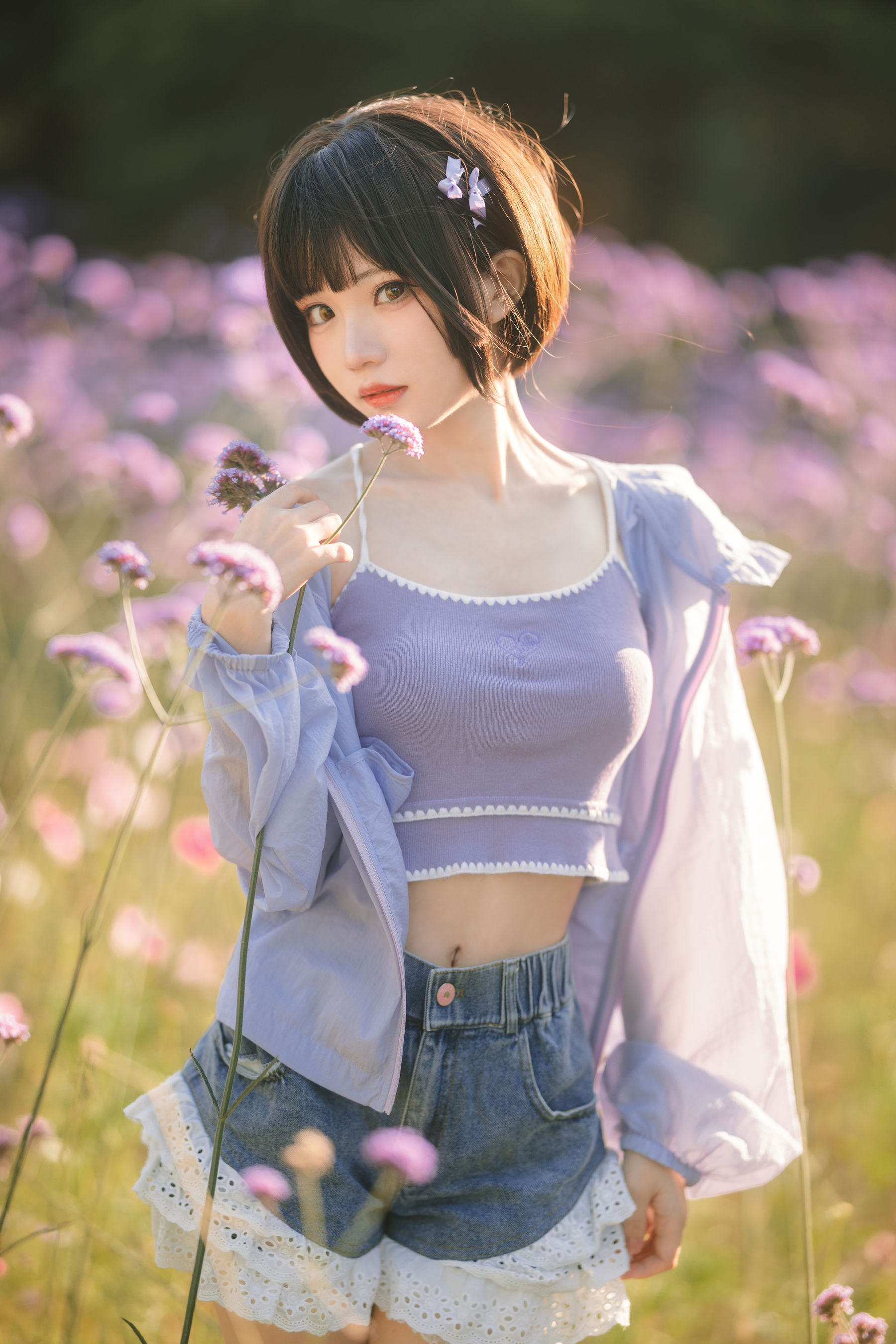 花柒Hana – 马鞭草 [14P]-66COS