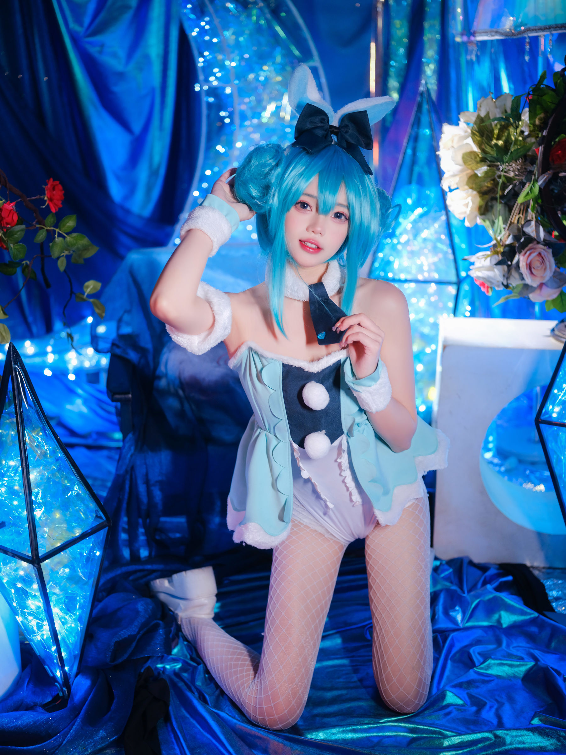 咬一口兔娘 – MIKU初音未来兔女郎 [12P]-66COS