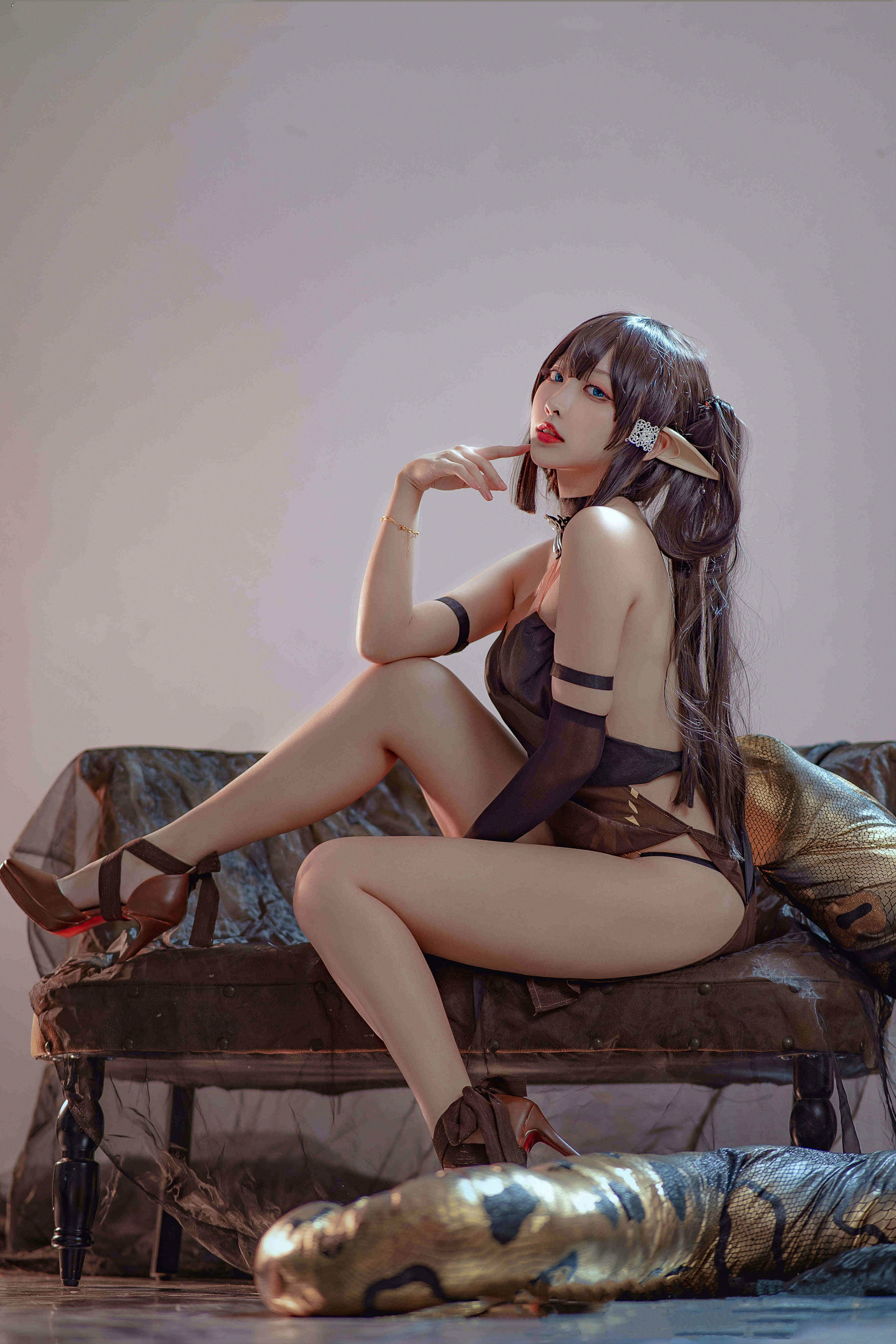 宫本桜 森蚺同人 [25P]-66COS
