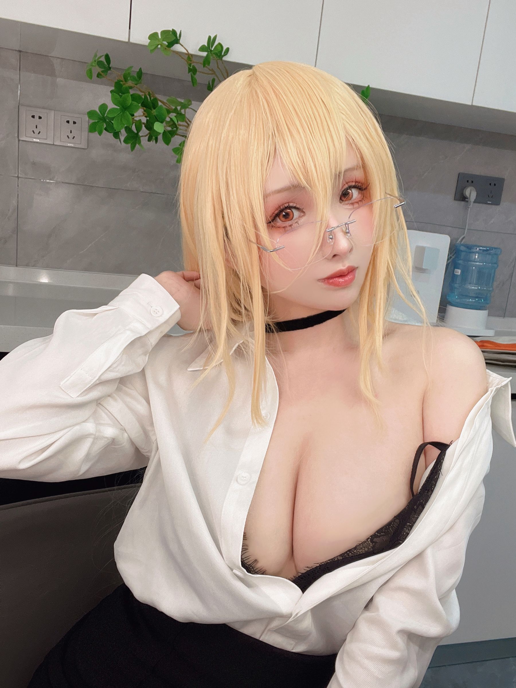COS福利rioko凉凉子 – 办公室的意外 [35P]-66COS