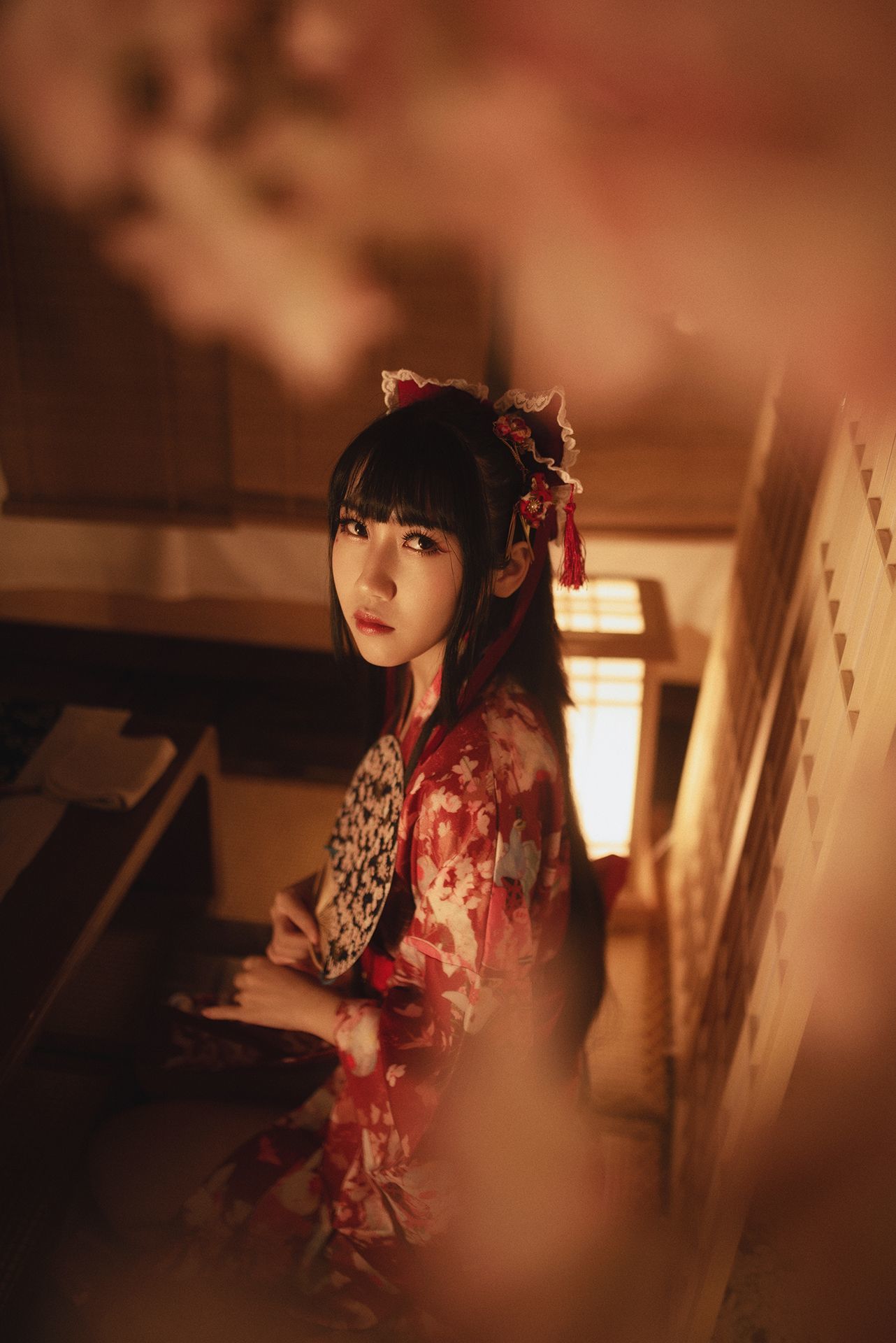 微博人气Coser不呆猫 – 捆绑和服 [110P]-66COS