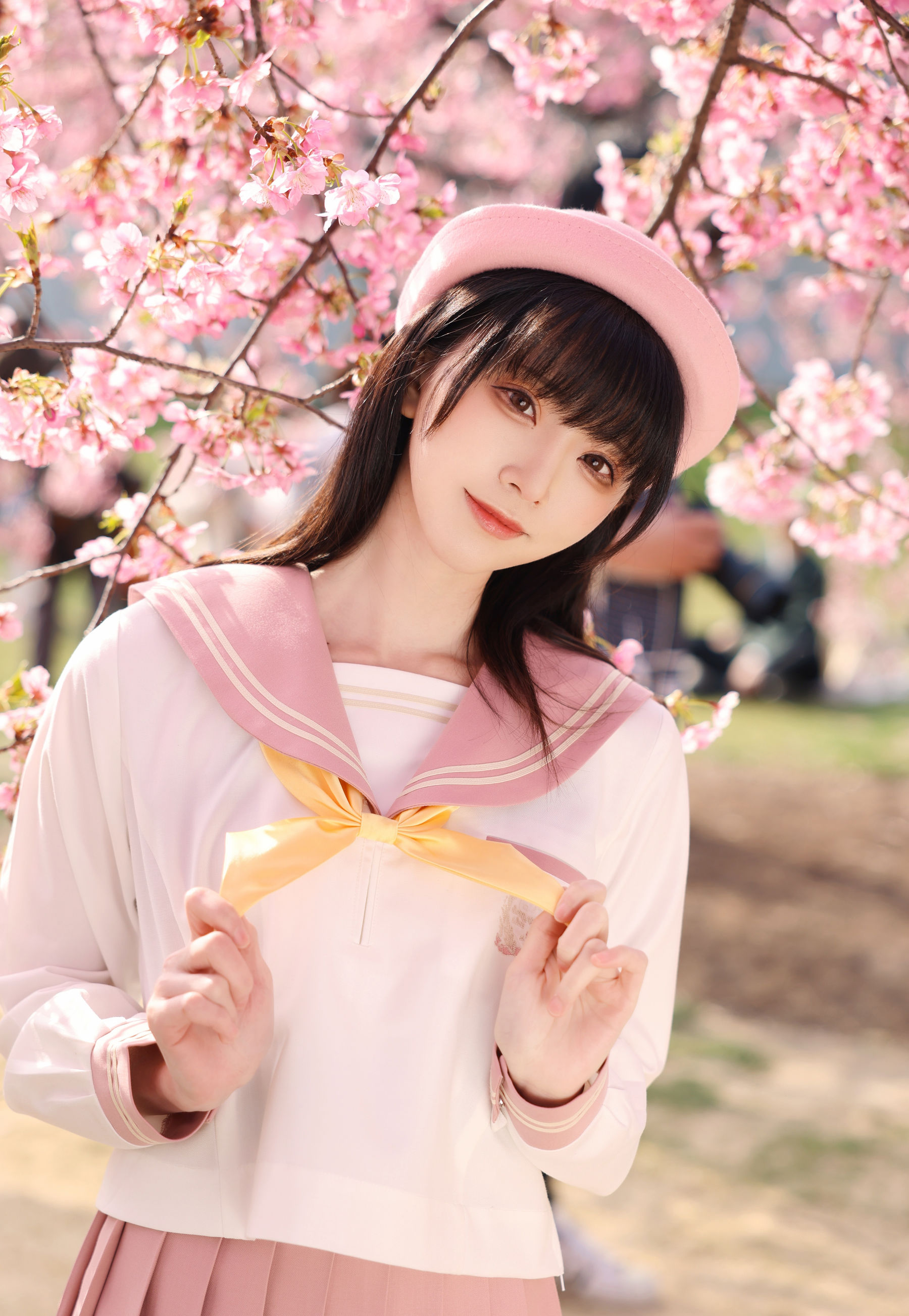 动漫博主Kitaro_绮太郎 – 樱花 [18P]-66COS