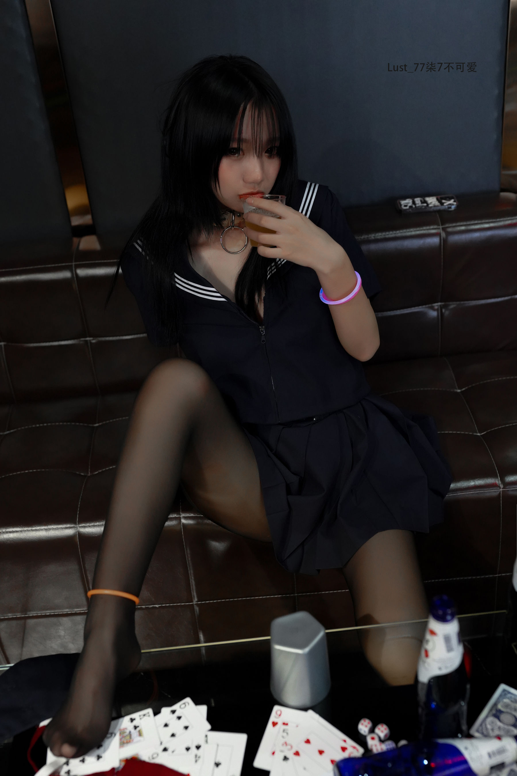 动漫博主柒柒要乖哦 – 反差JK少女 [182P]-66COS