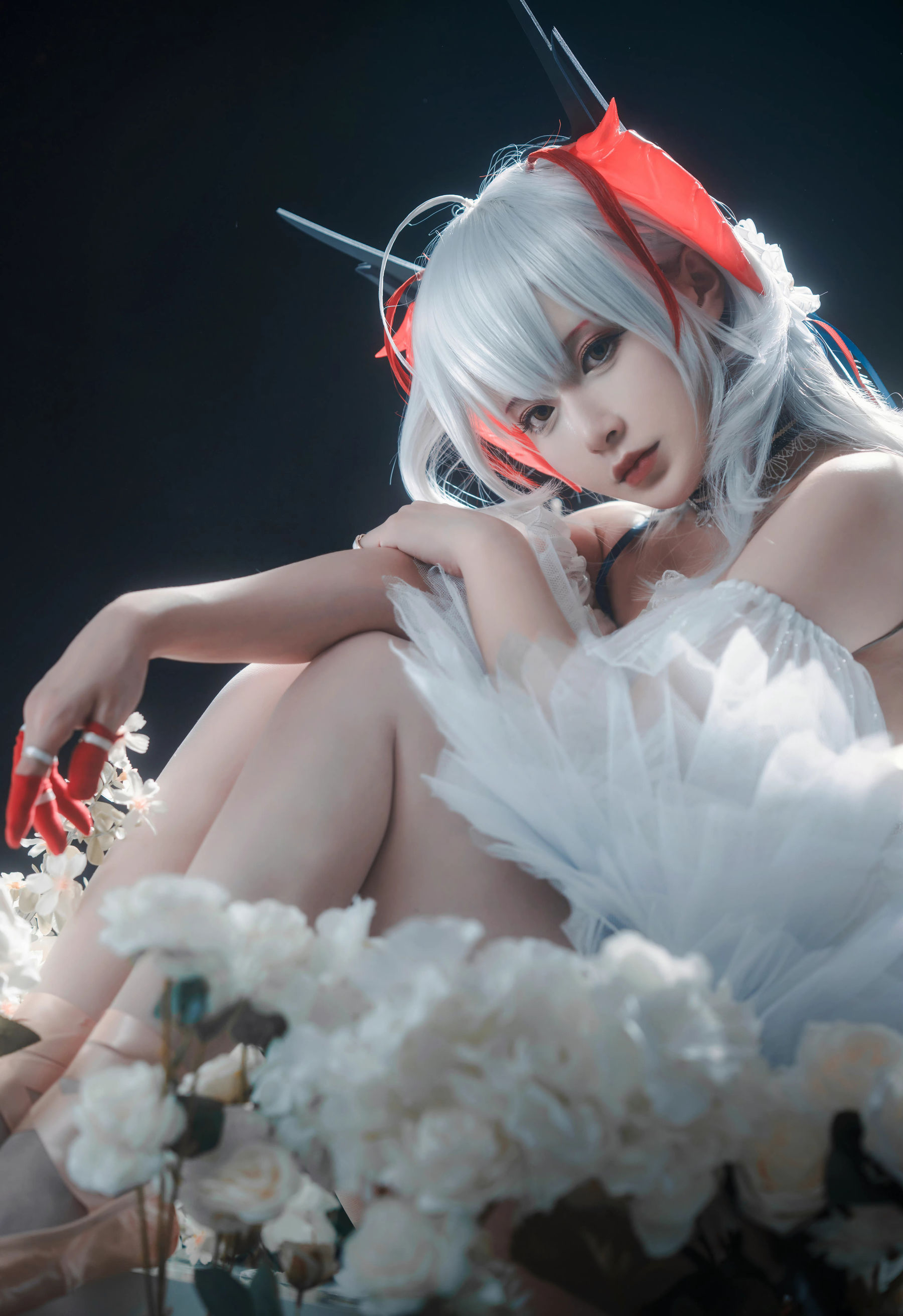 动漫博主铁板烧鬼舞w – 明日方舟 芭蕾 [18P]-66COS
