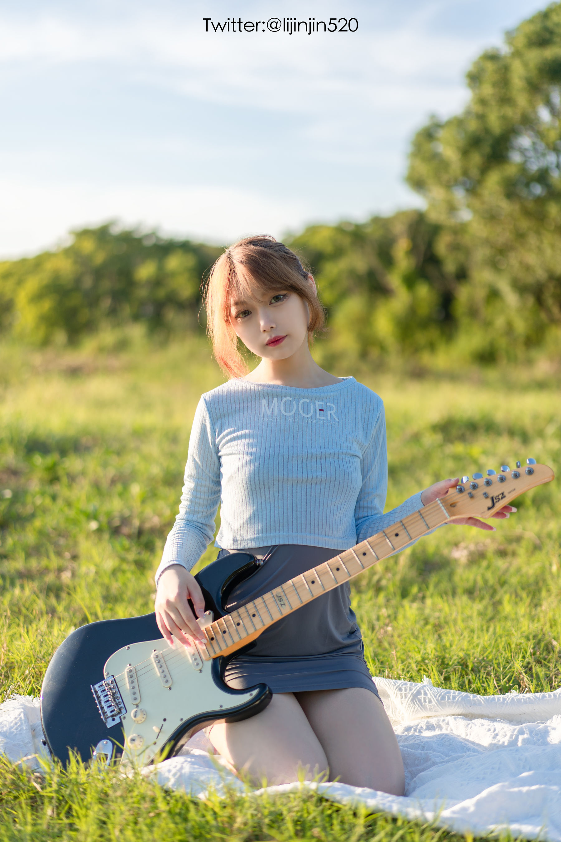梨瑾瑾 – 吉他妹妹 [14P]-66COS