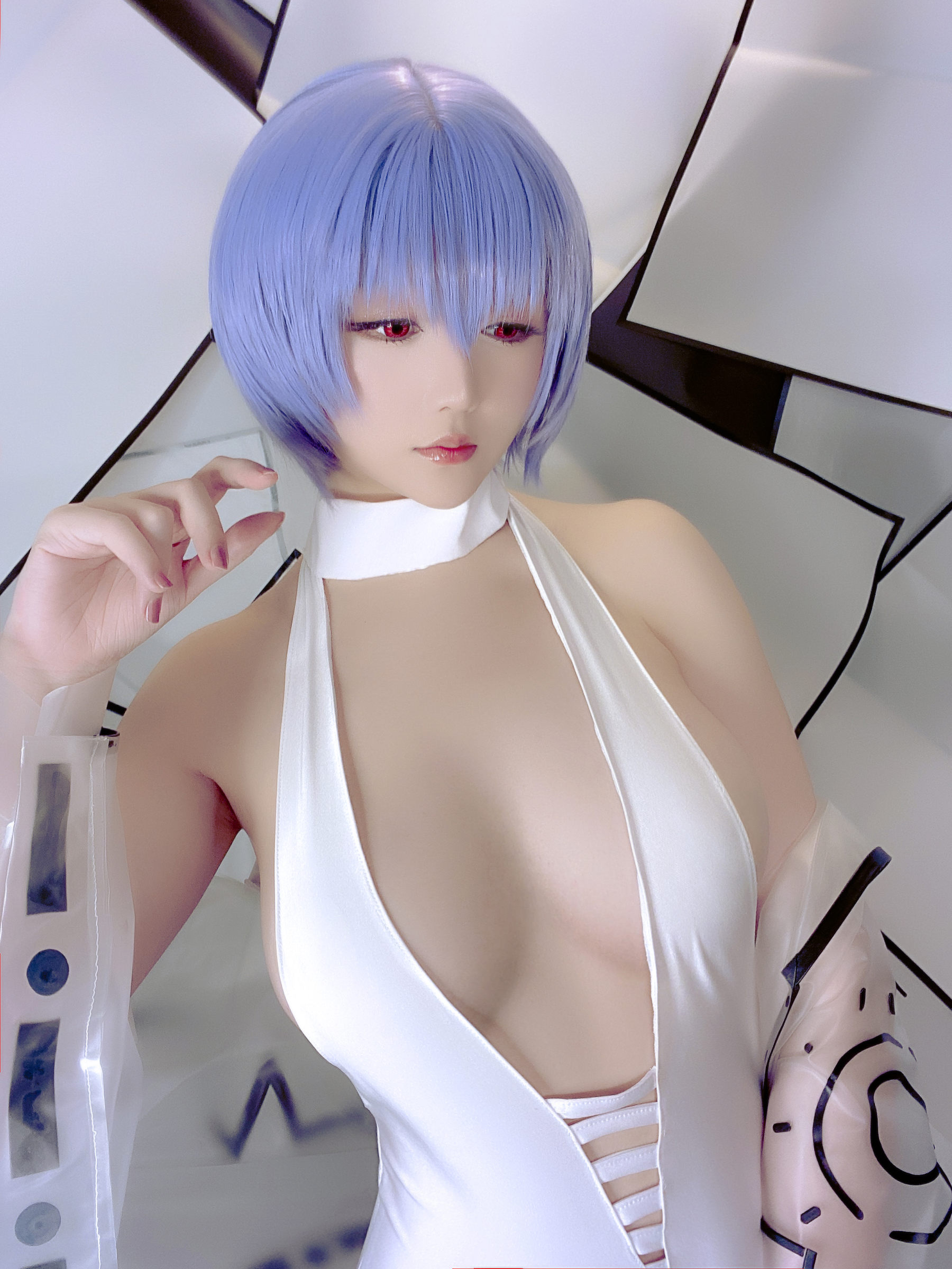 Coser小姐姐星之迟迟 – 绫波丽同人 [61P]-66COS