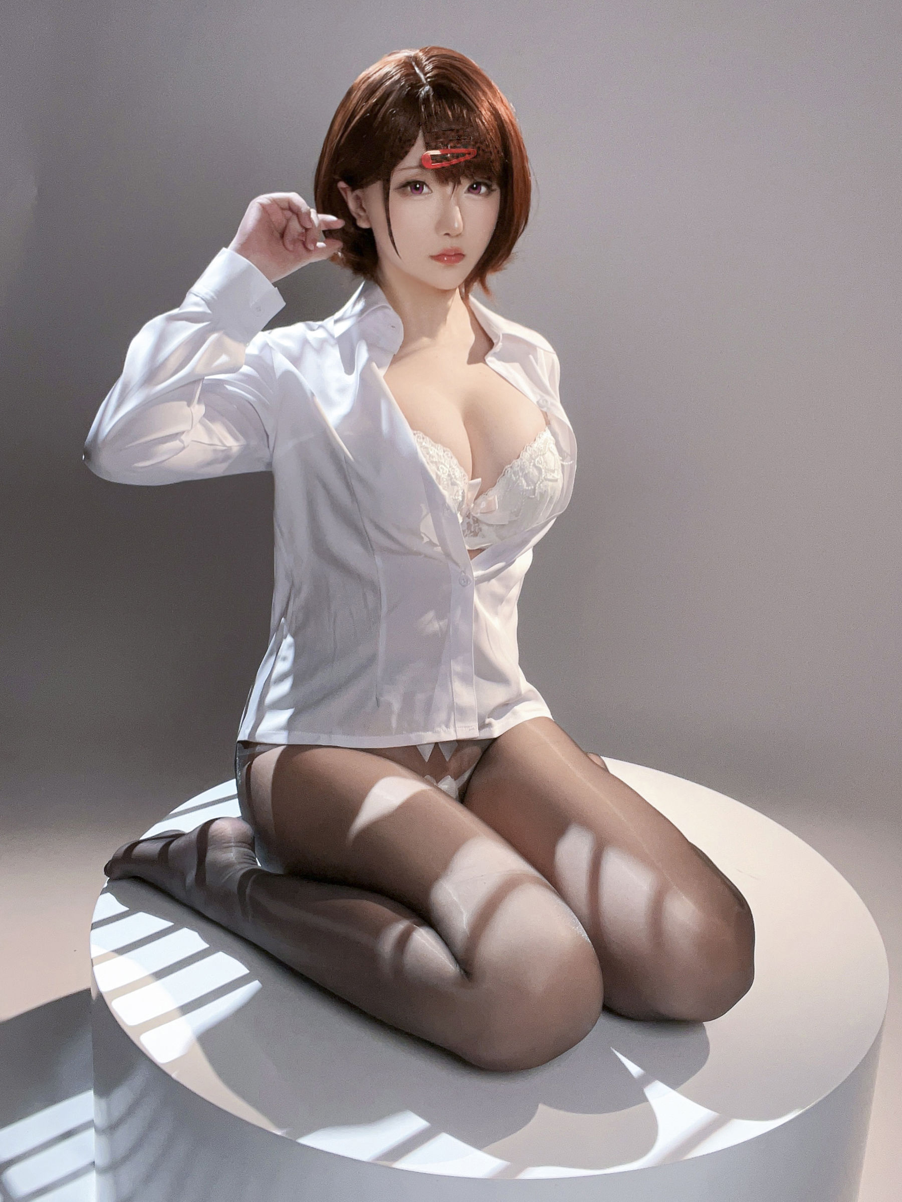 Coser小姐姐星之迟迟 – 偶像大师 樋口円香 [70P]-66COS